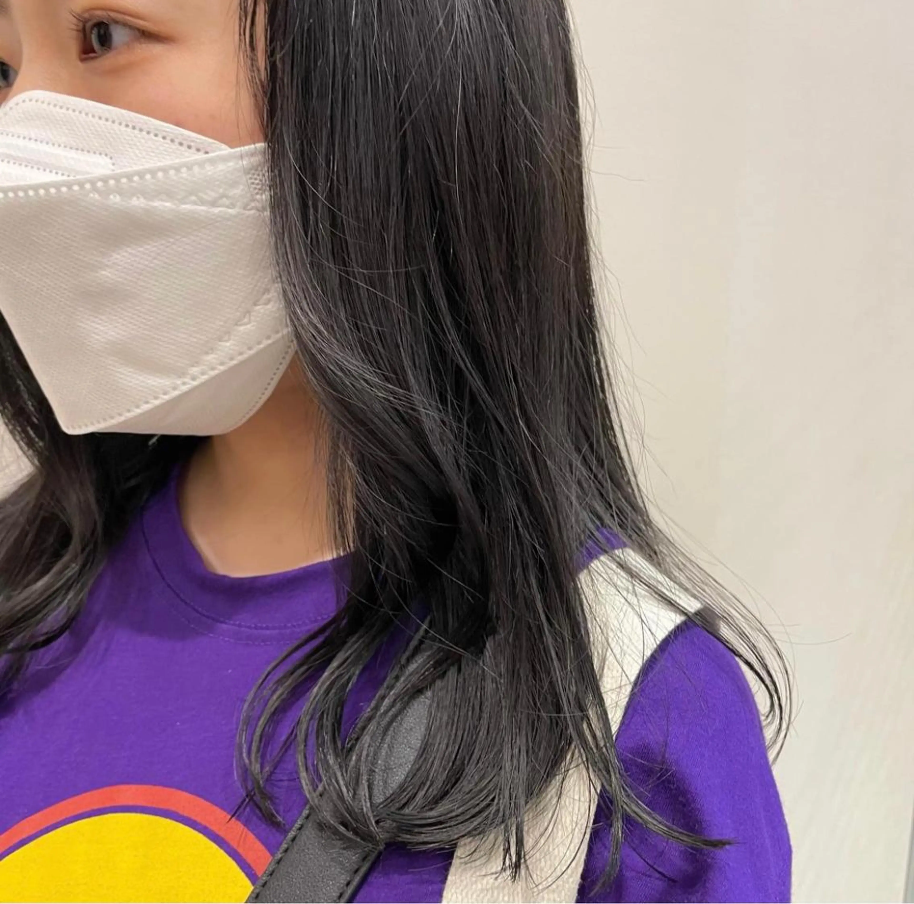 セミロング 💗モデルカット 募集中のヘアスタイル