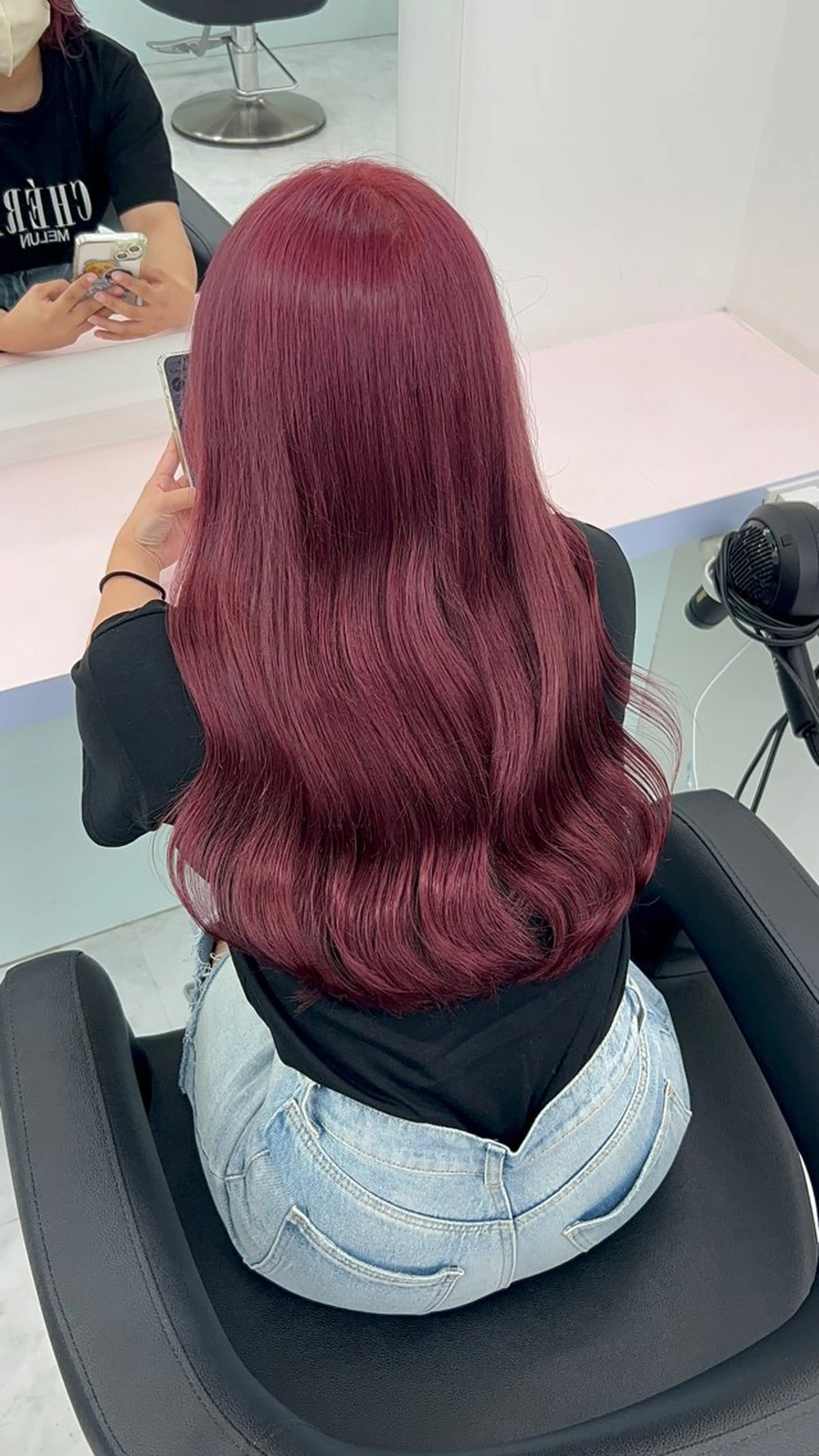 ロング カラー ヘアアレンジ ヘアカラー トリートメント ブリーチなしの達人 🌈KAITOのヘアスタイル