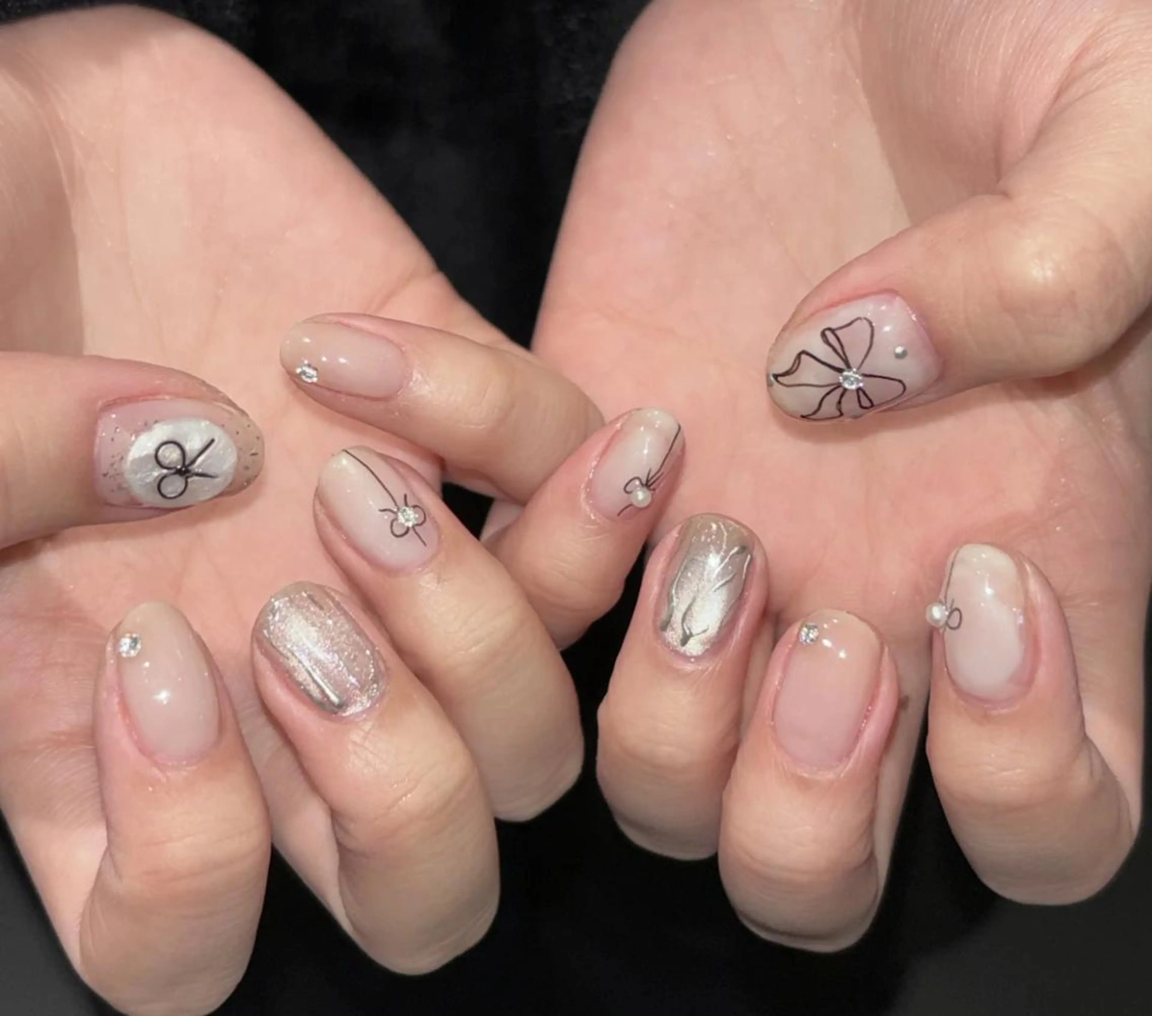 ネイル ハンドネイル 🎀 NaNa_nailのネイルデザイン