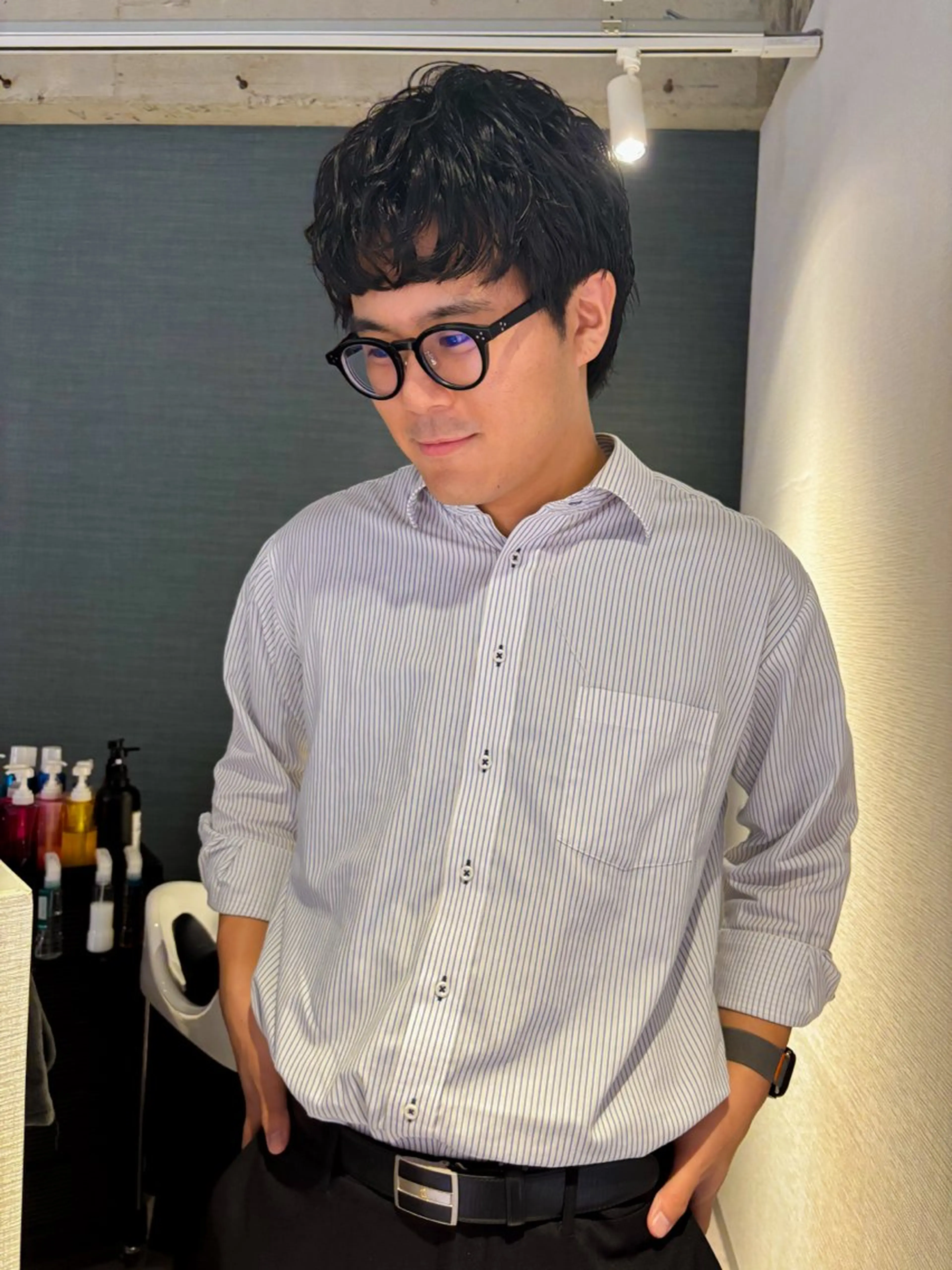 【お洒落！】メンズカット×ルーズパーマ🐩の写真