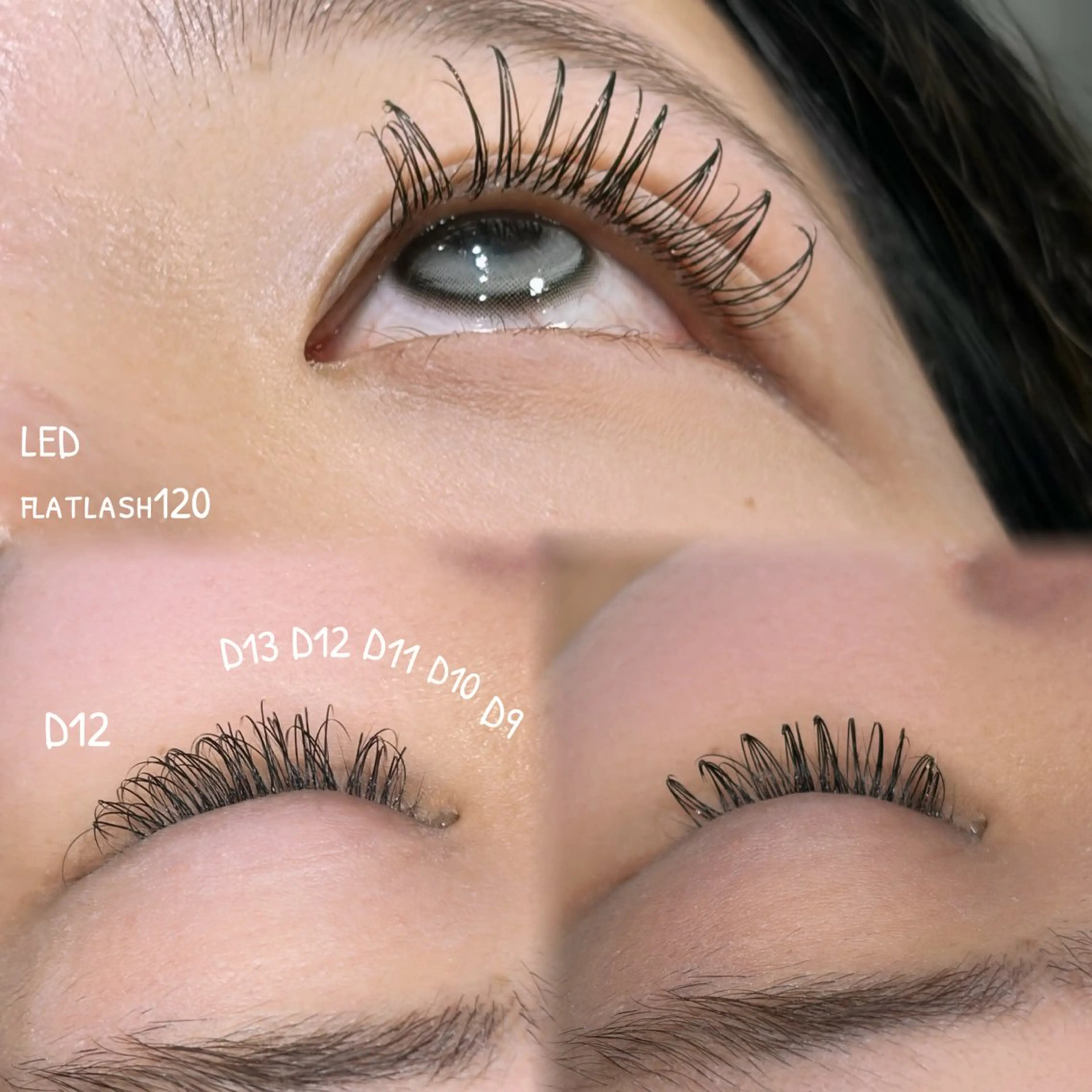 マツエク・マツパ Dカール マツエク 相川 優芽のマツエク・マツパデザイン