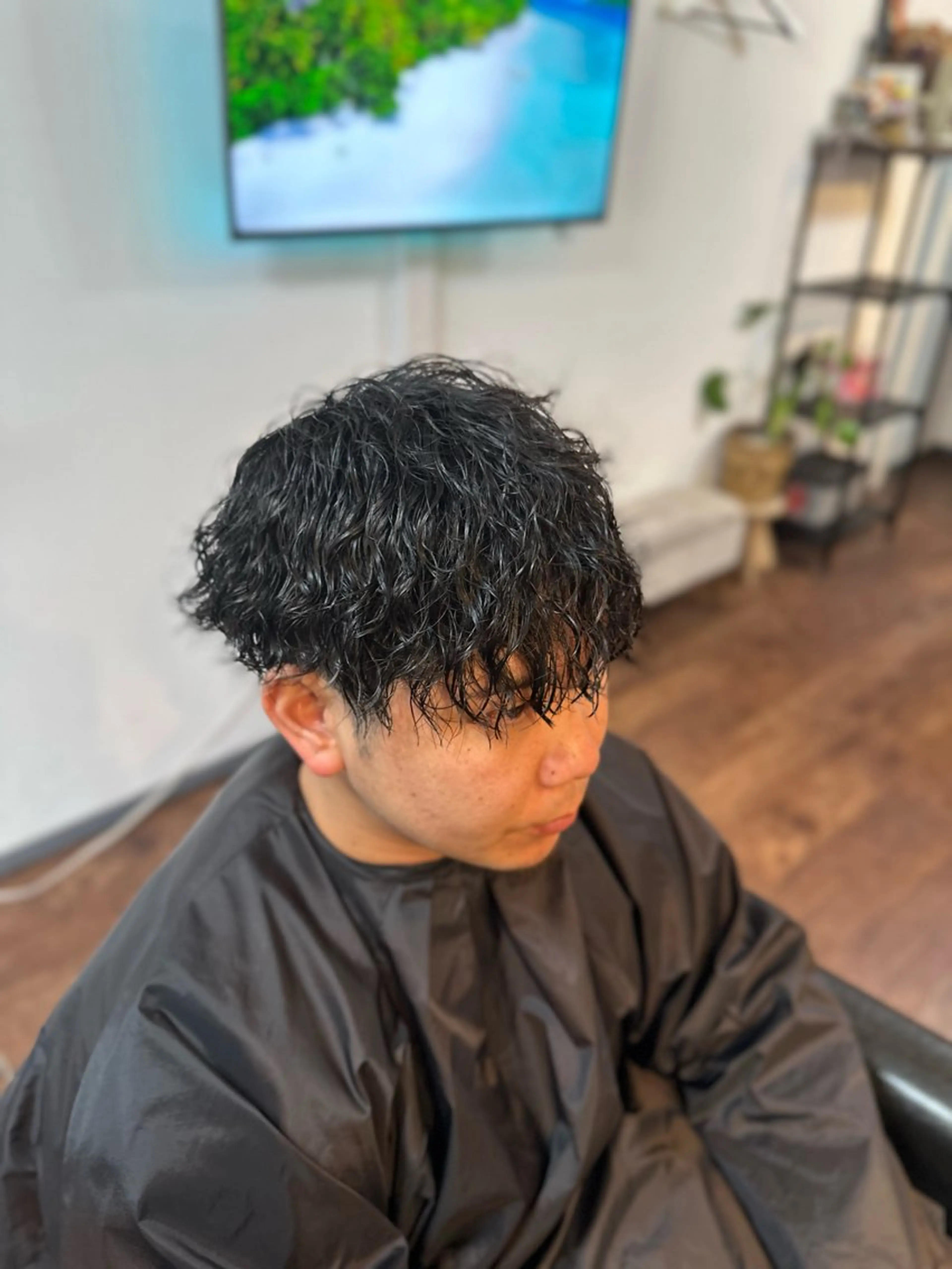 ミディアム パーマ Luzir⭐︎ GEN⭐︎のヘアスタイル