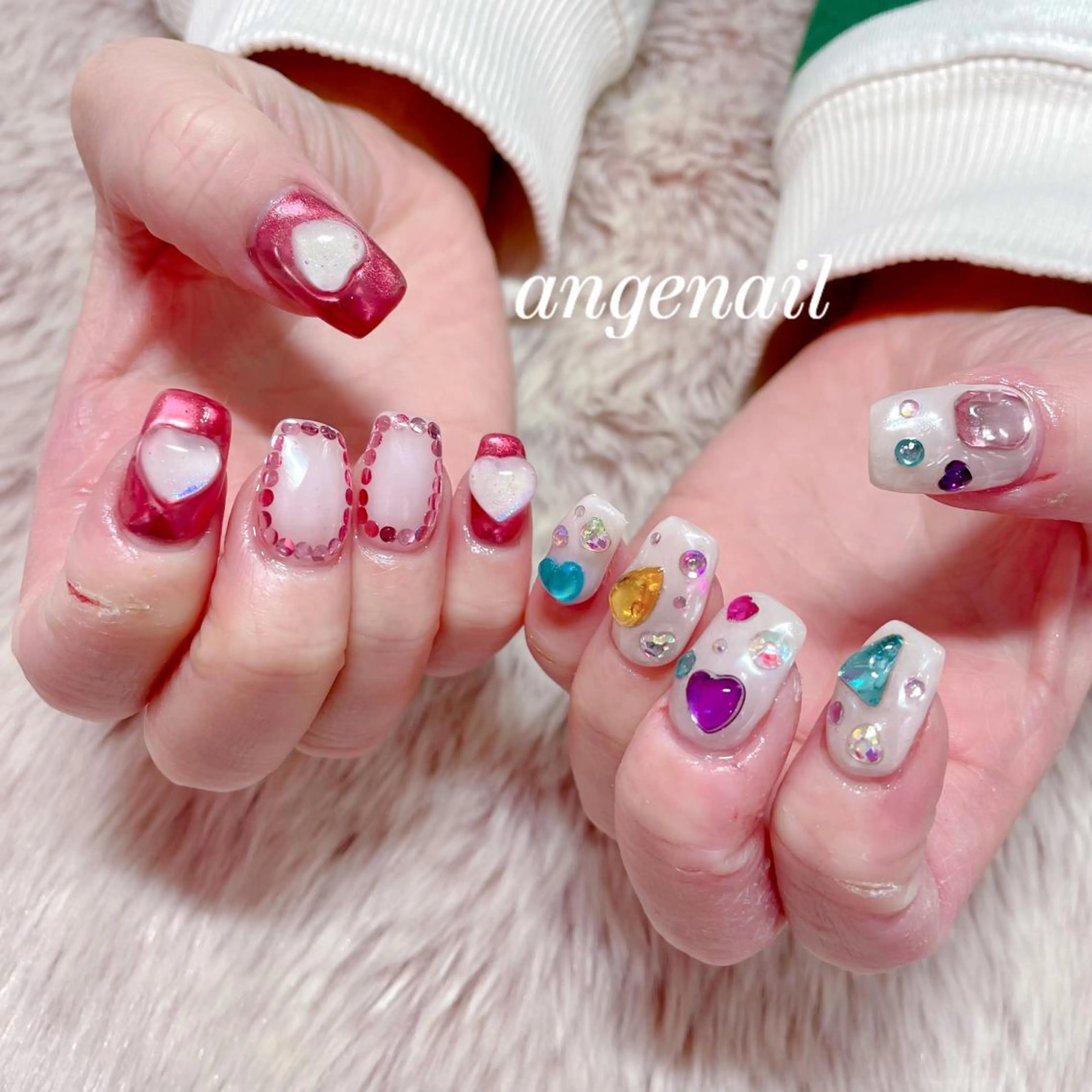 ネイル ハンドネイル オーナーネイリスト MAKIのネイルデザイン