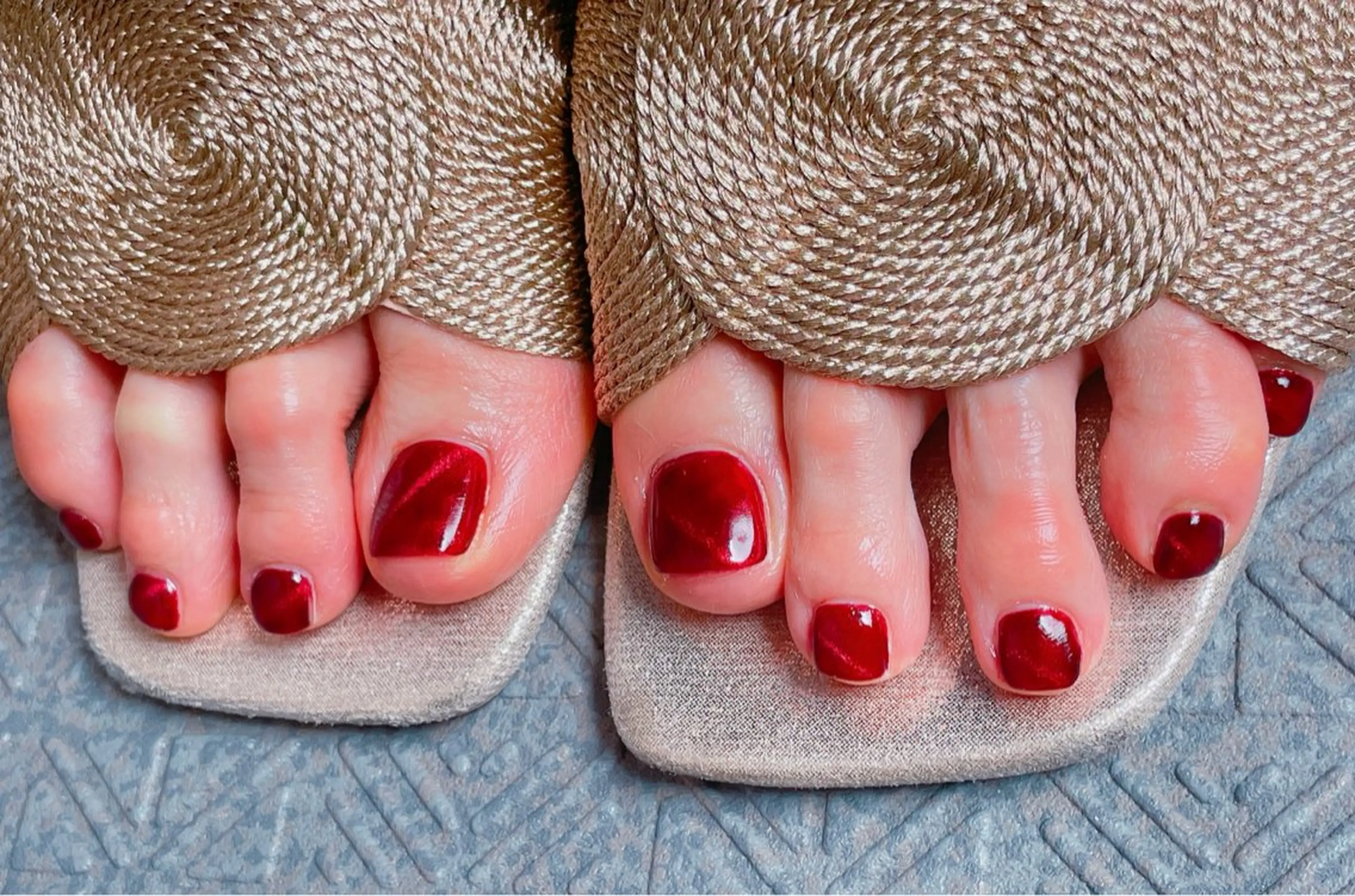 ネイル アートネイル チークネイル フットネイル フレンチネイル ジェルネイル フットネイル ゆ か_Nails💫のネイルデザイン