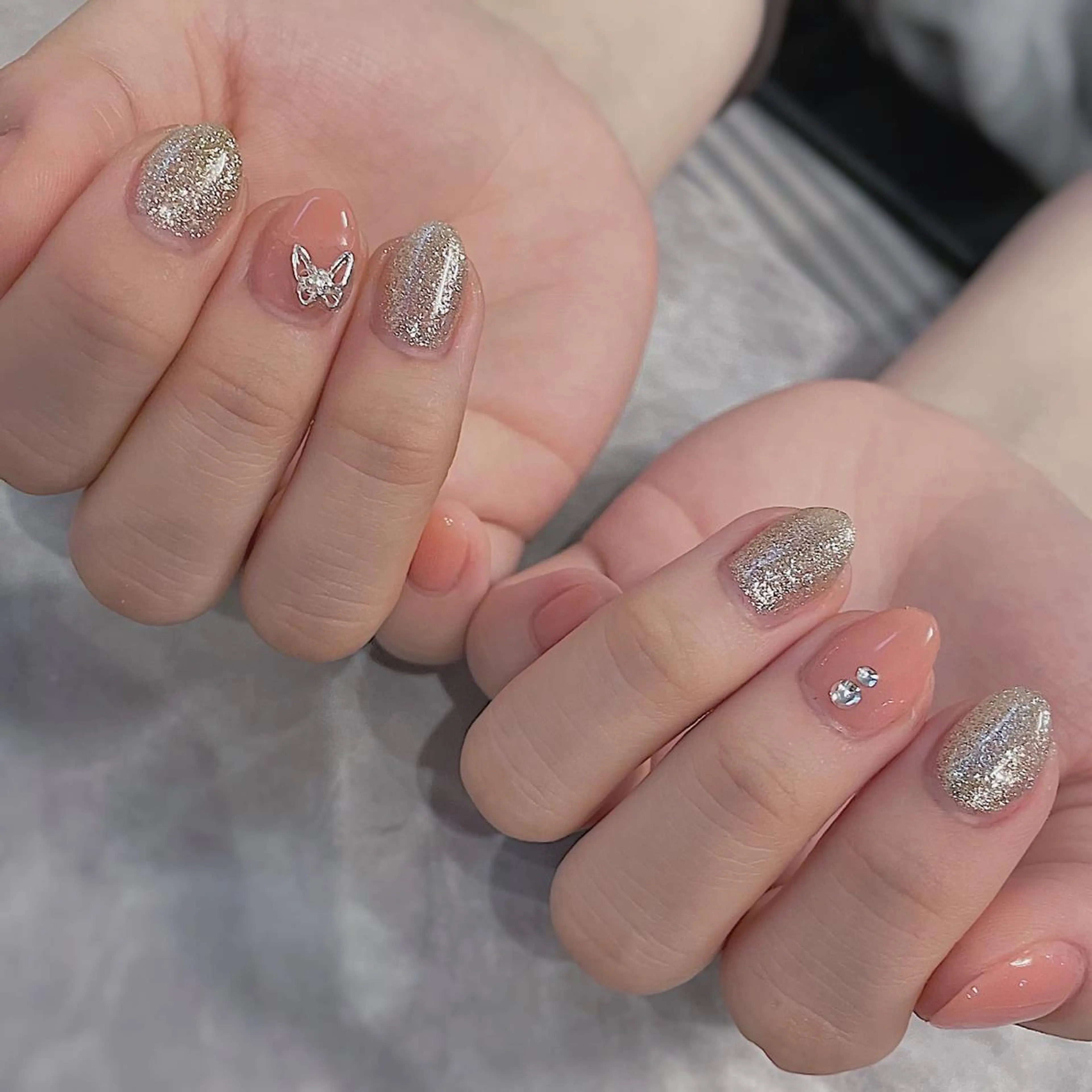 ネイル アートネイル 長さ出し ジェルネイル ワンカラーネイル スカルプネイル ハンドネイル SYU'NAIL /YUKIのネイルデザイン