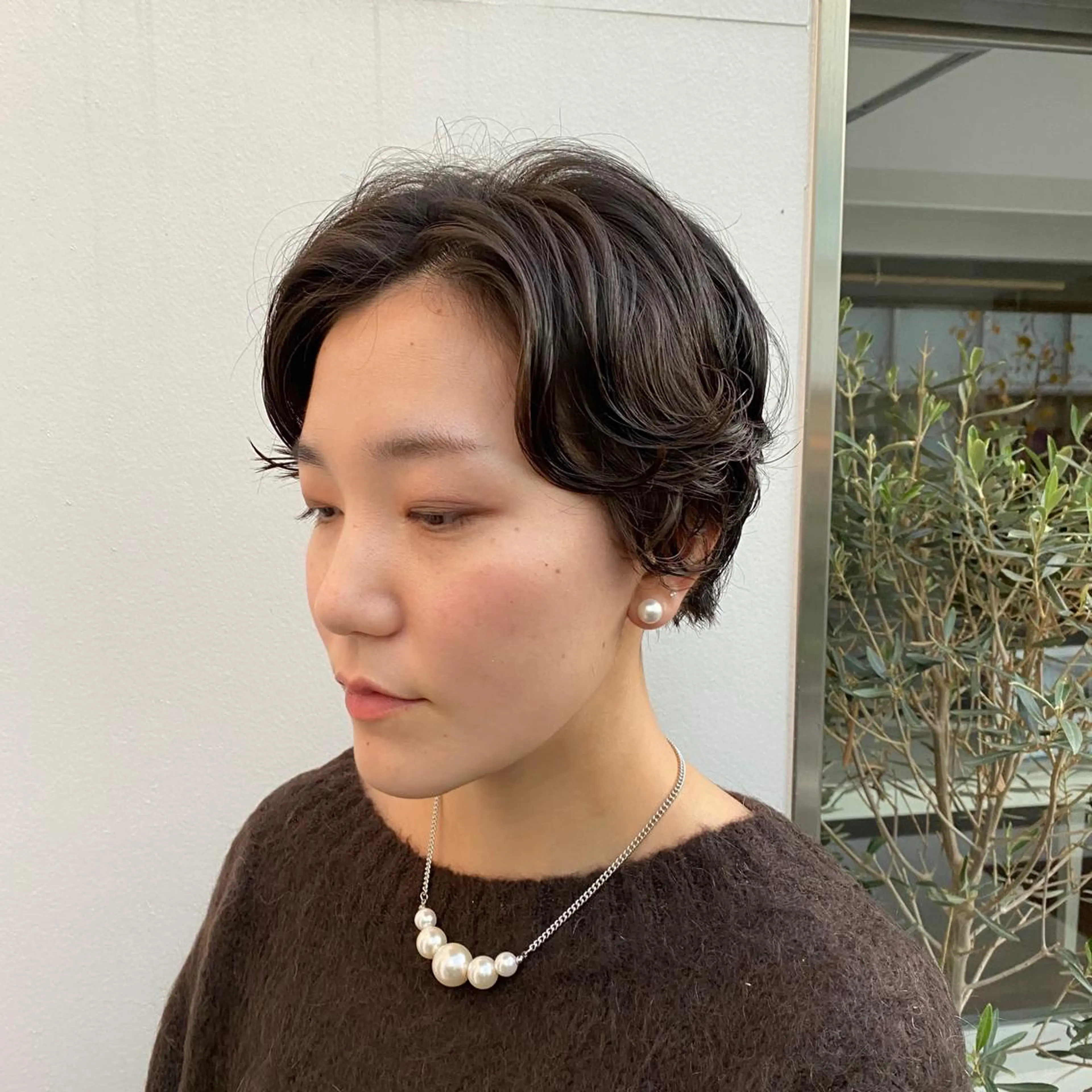 パーマ メンズ特化 刈り上げない/金井のヘアスタイル