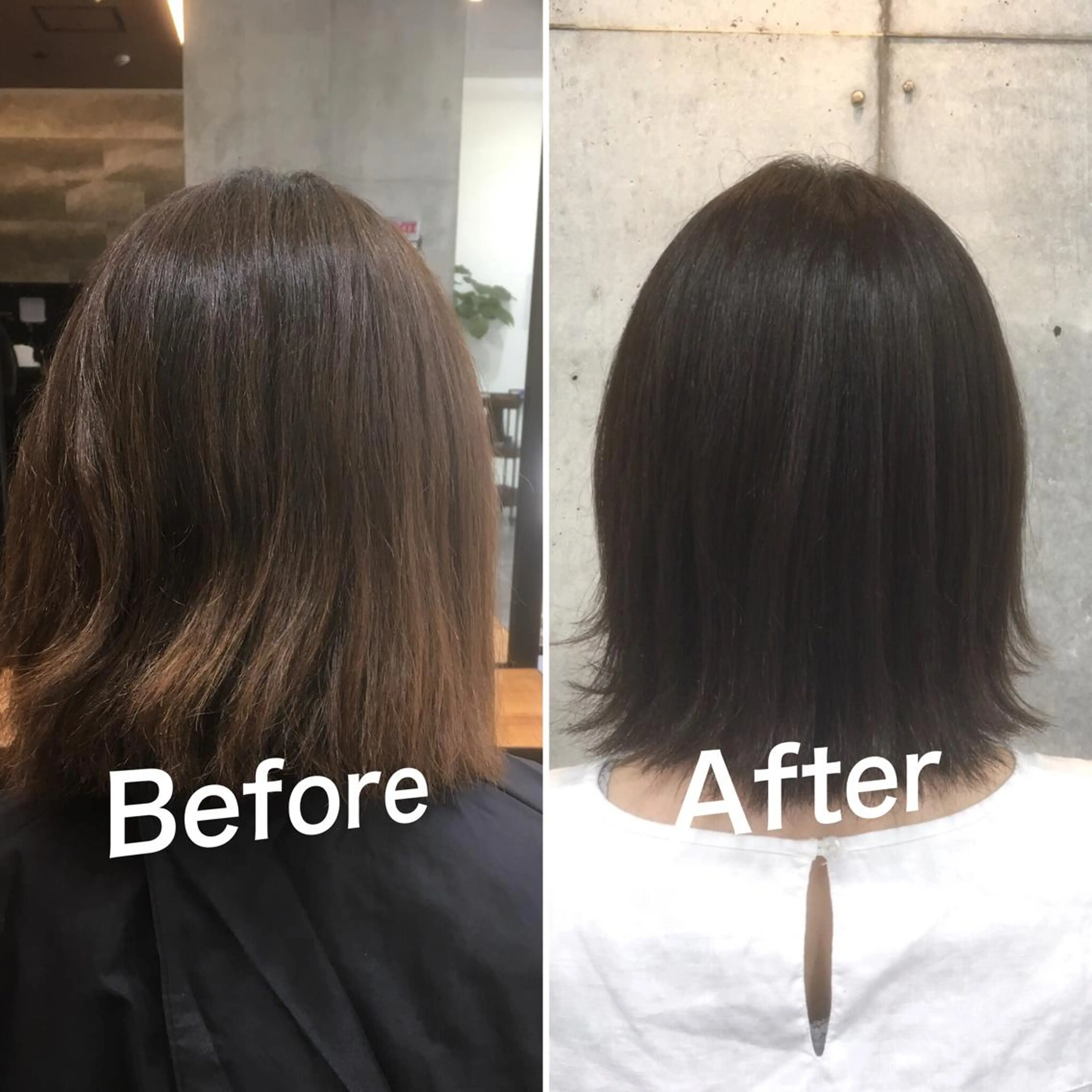 カラー アディクシーカラー オレンジ カット トリートメント 佐瀬竜矢PRIMAL /portのヘアスタイル