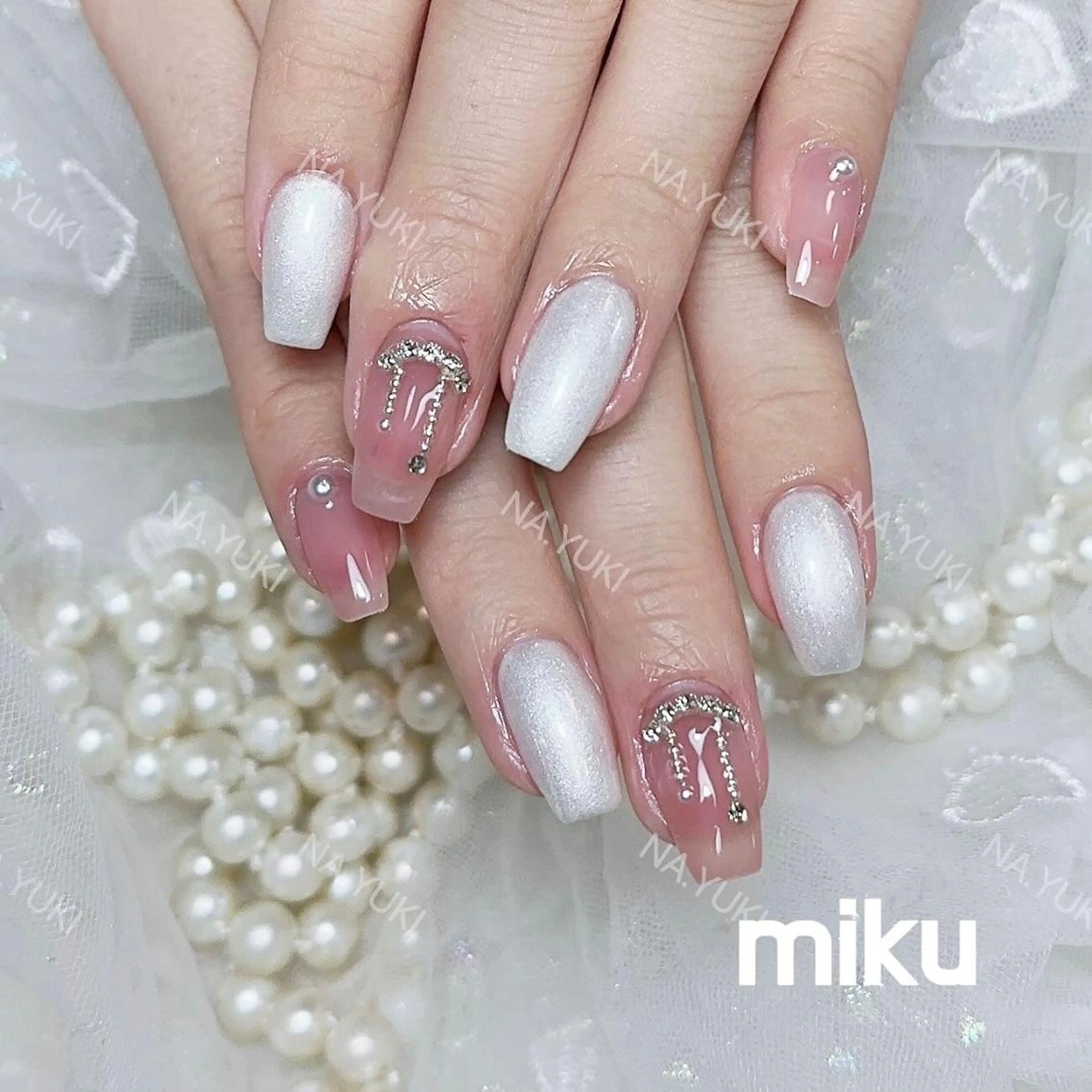 ネイル ハンドネイル ハンドケア YUKI 💗 渋谷店のネイルデザイン