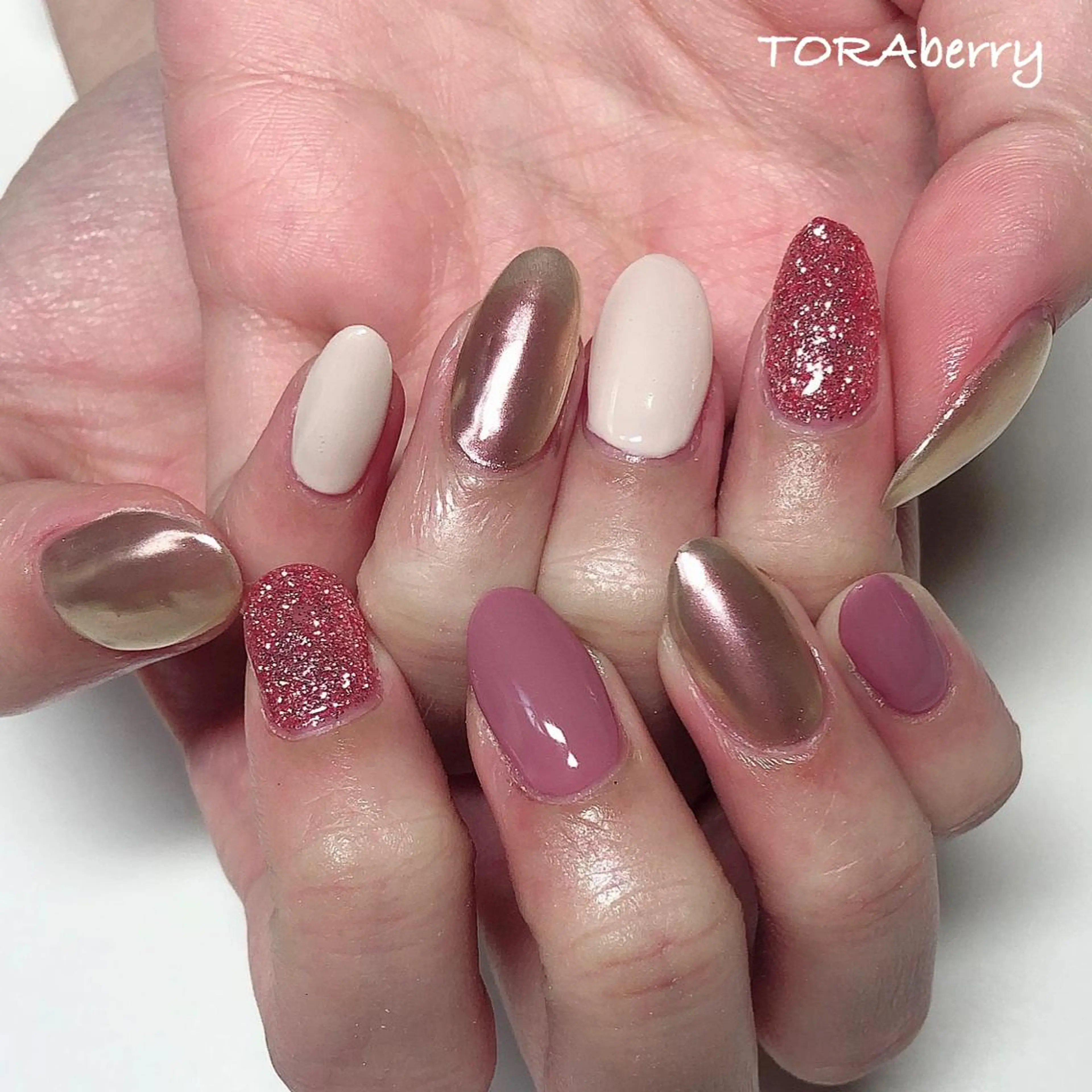 ネイル ワンカラーネイル ハンドネイル ネイリスト なつみのネイルデザイン