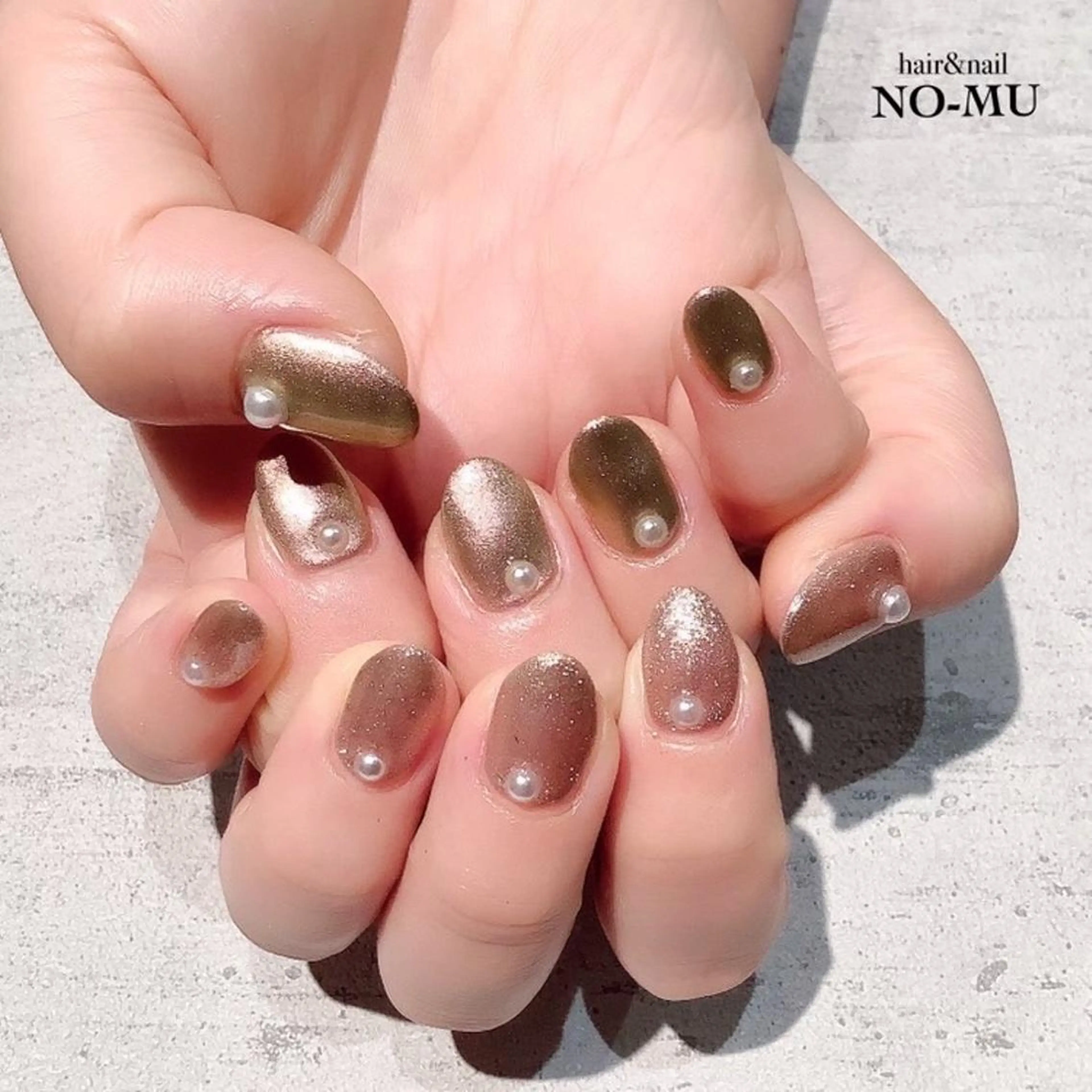 ネイル ハンドネイル hair＆nail NO-MU所属・hair＆nail NO-MUのネイルデザイン