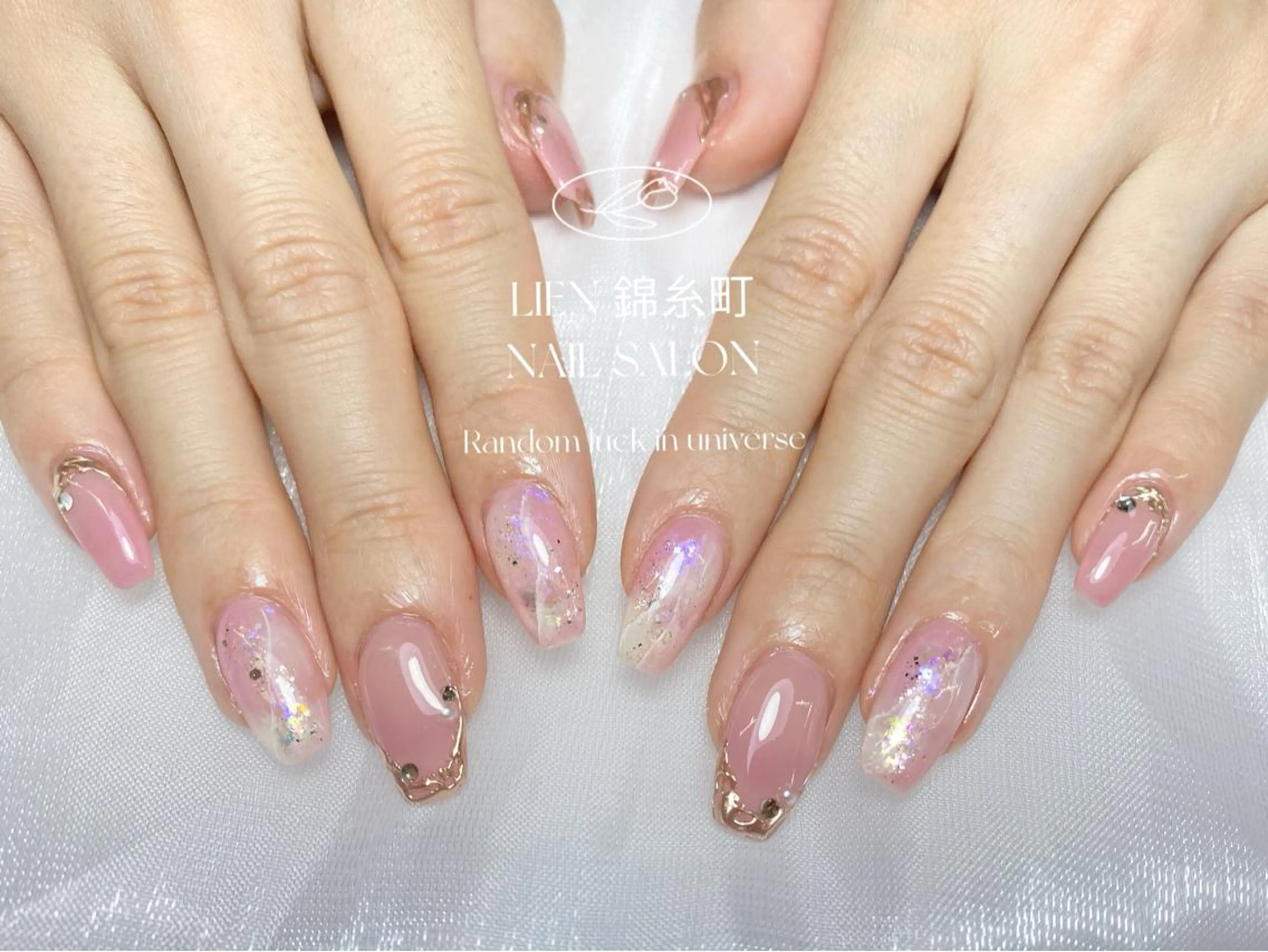 ネイル ニュアンスネイル ハンドネイル Lien _リエン リエンのネイルデザイン