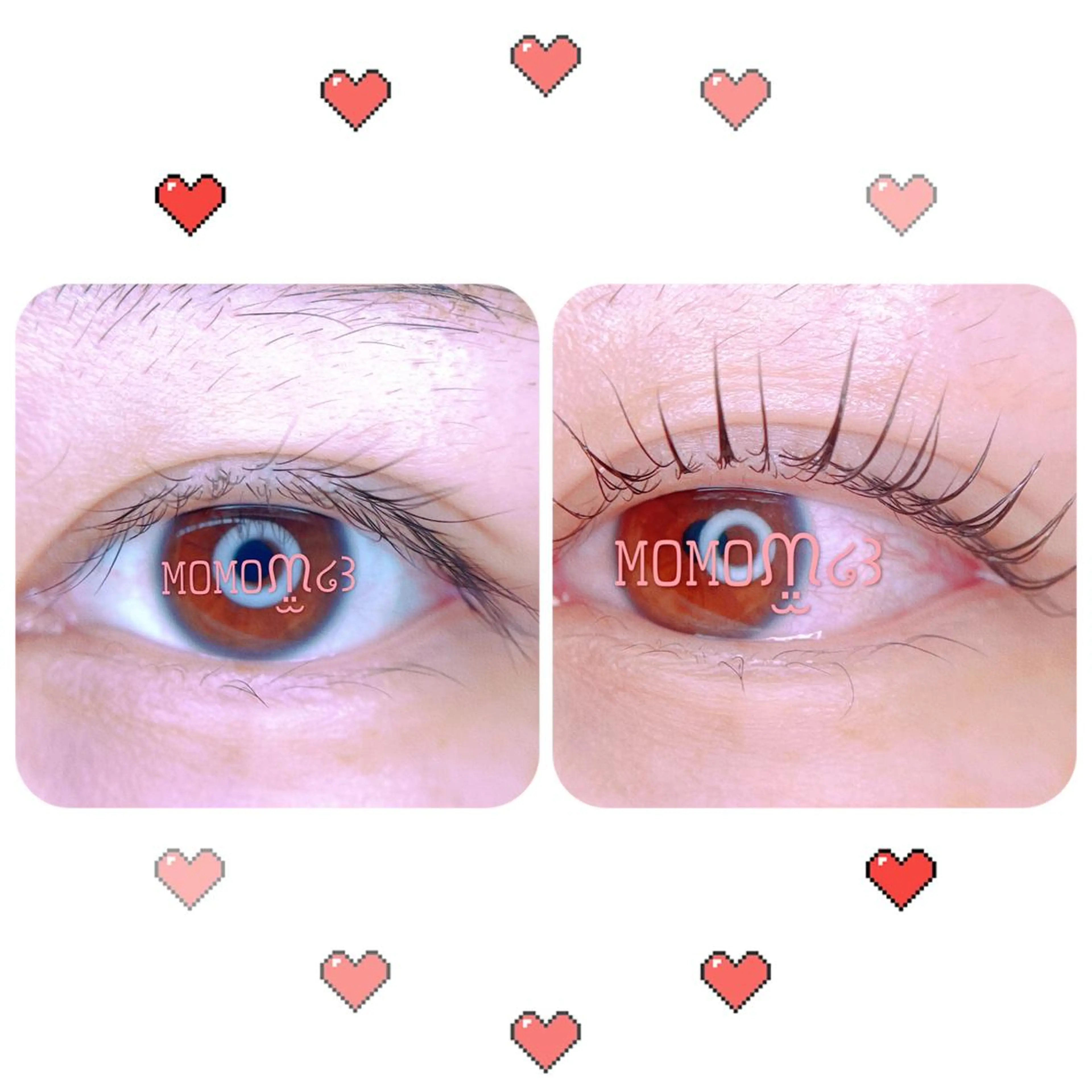 マツエク・マツパ フラットラッシュ ナチュラル パリジェンヌラッシュリフト 下まつげエクステ 一重×まつ毛パーマ モテデザインのプロ モモ🍑のマツエク・マツパデザイン