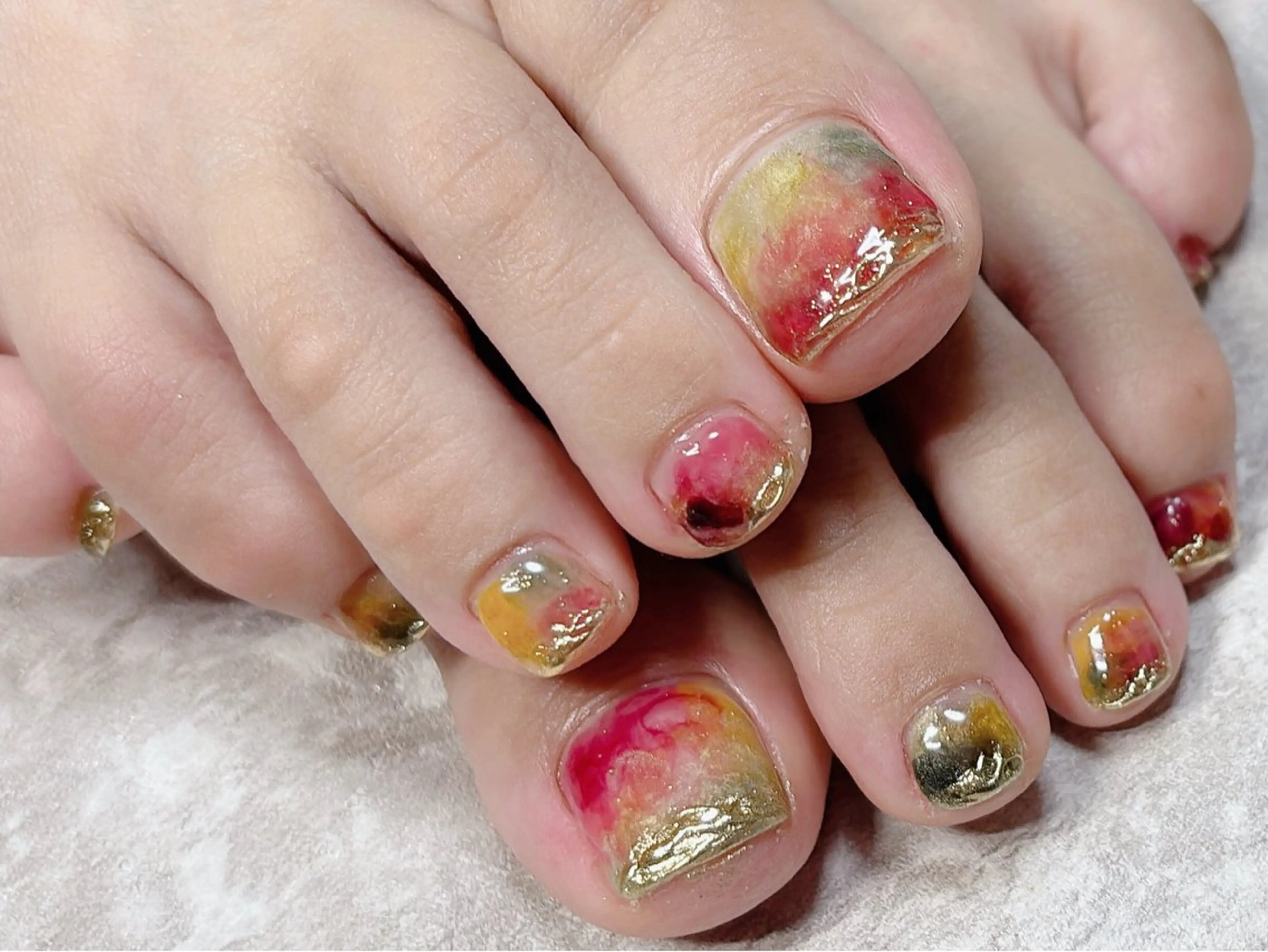 ネイル フットネイル Nail •Head スパFortunaのネイルデザイン