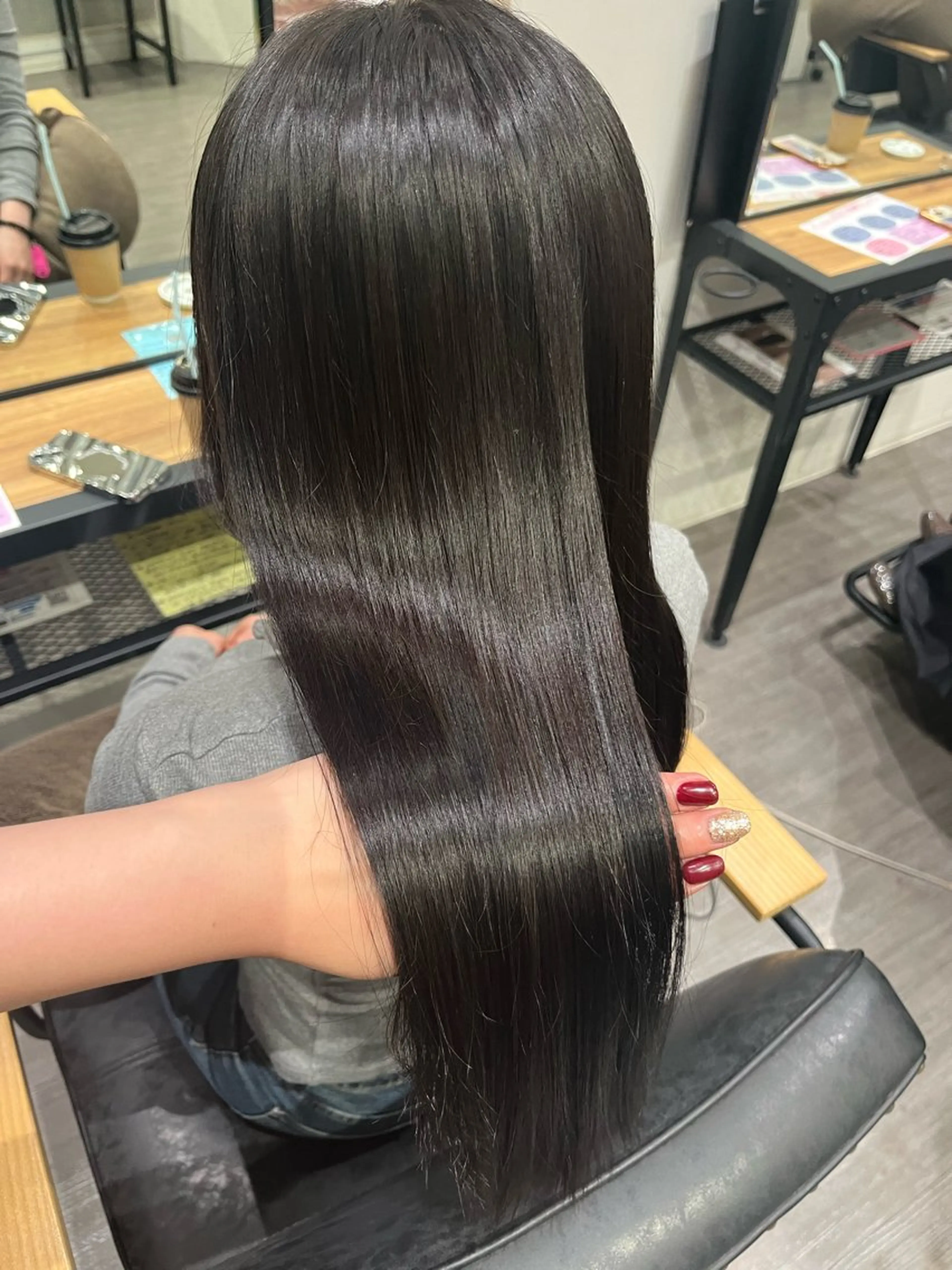 ロング カラー 透明感カラー ヘアカラー トリートメント cocotte 💟草間紫音💟のヘアスタイル