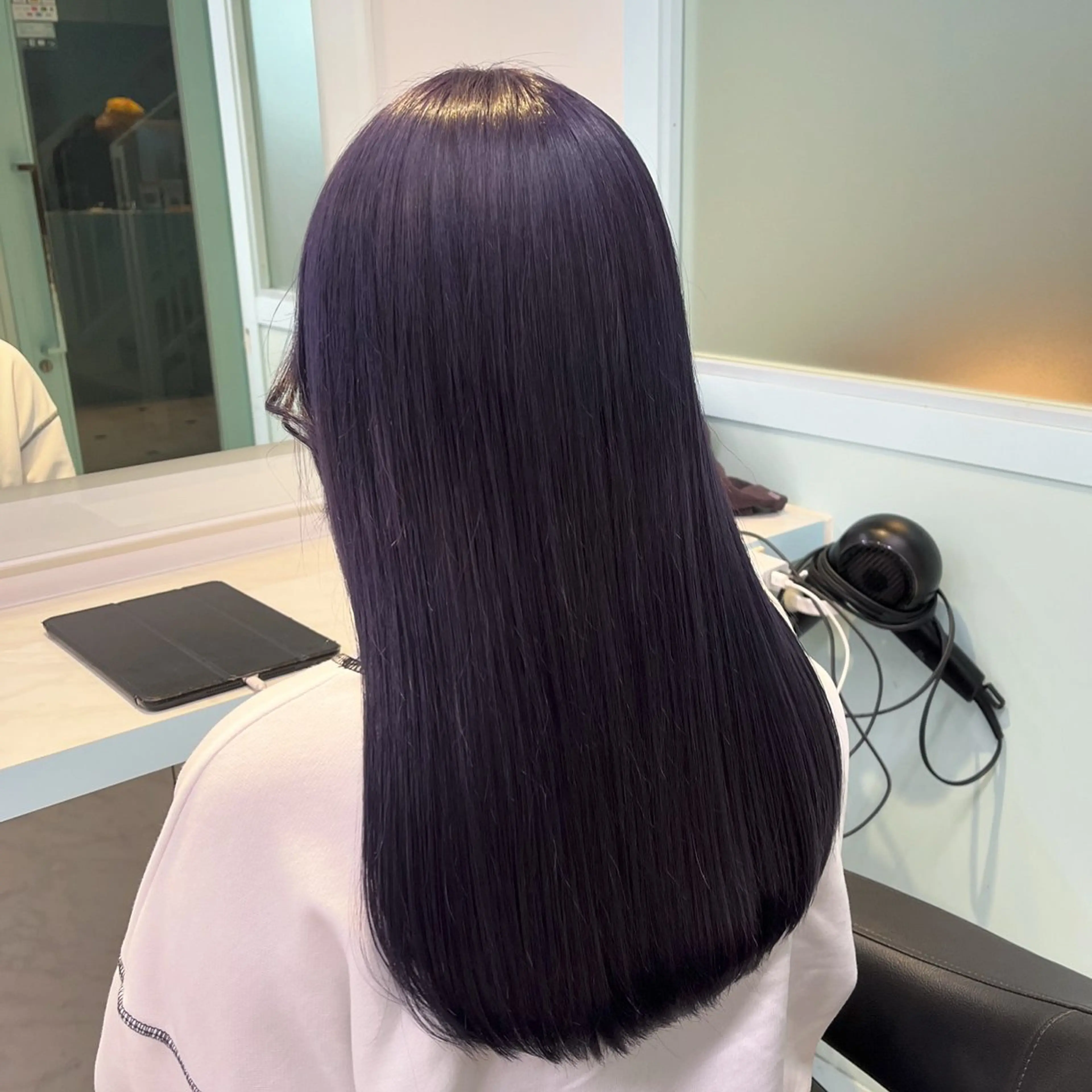 ロング カラー ヘアカラー トリートメント ブリーチカラー 🩵MIZUKIのヘアスタイル