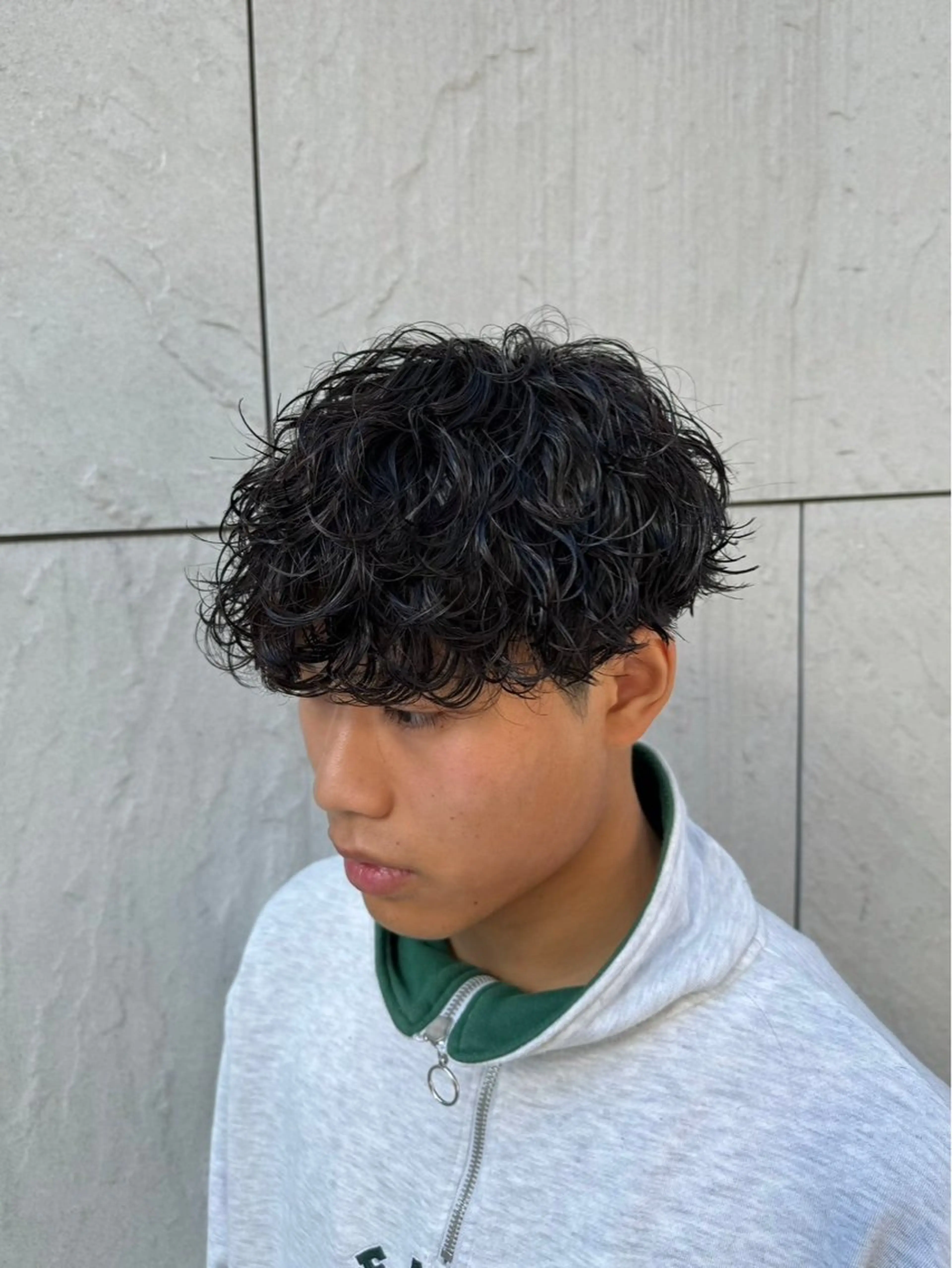 ショート メンズ カット パーマ ヘアセット お悩み解消✨/ メンズパーマ✨/直樹のヘアスタイル