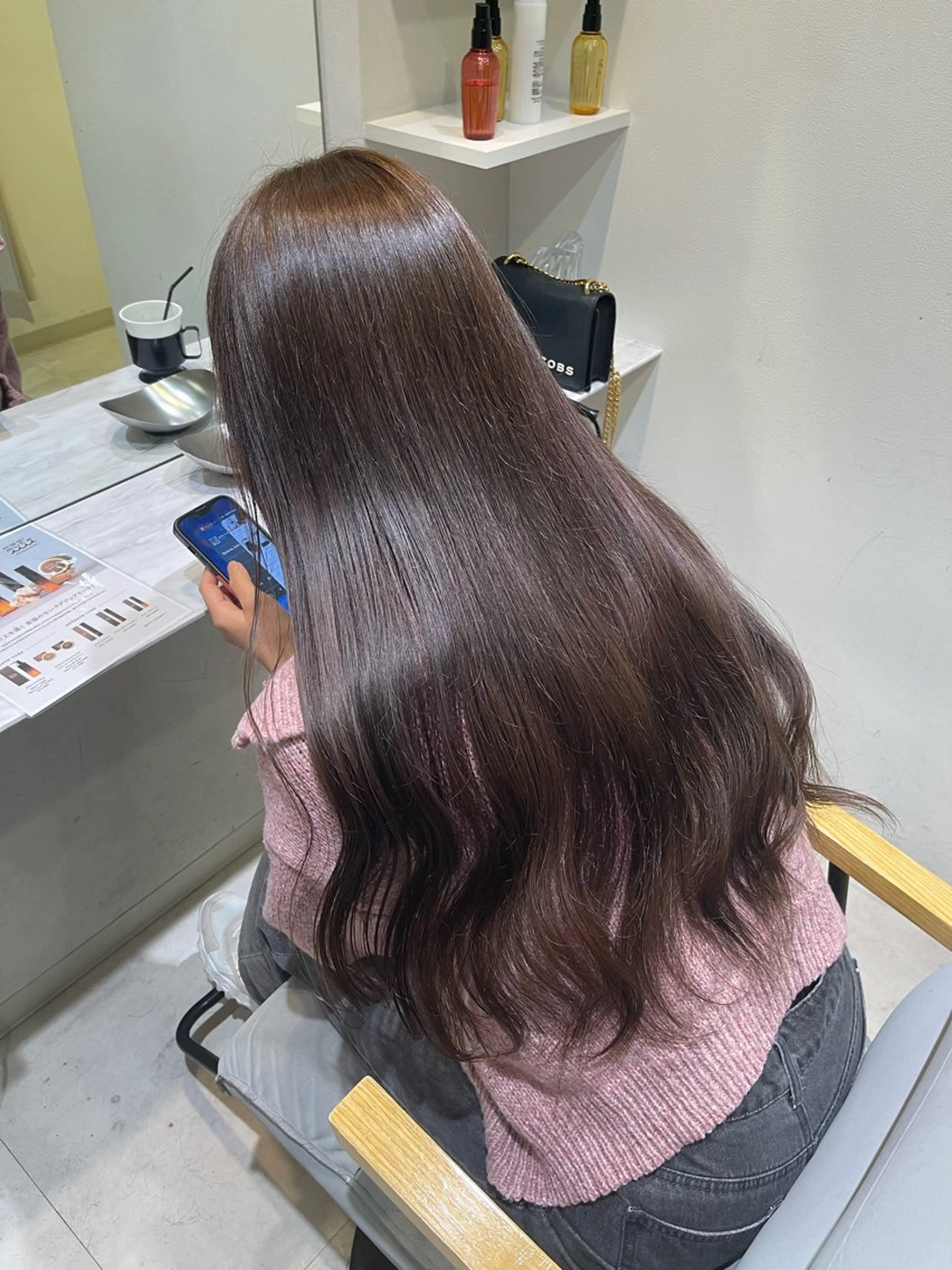 カラー 透明感カラー グレージュ オリーブグレージュ オリーブグレー ヘアカラー 村瀬 遼のヘアスタイル