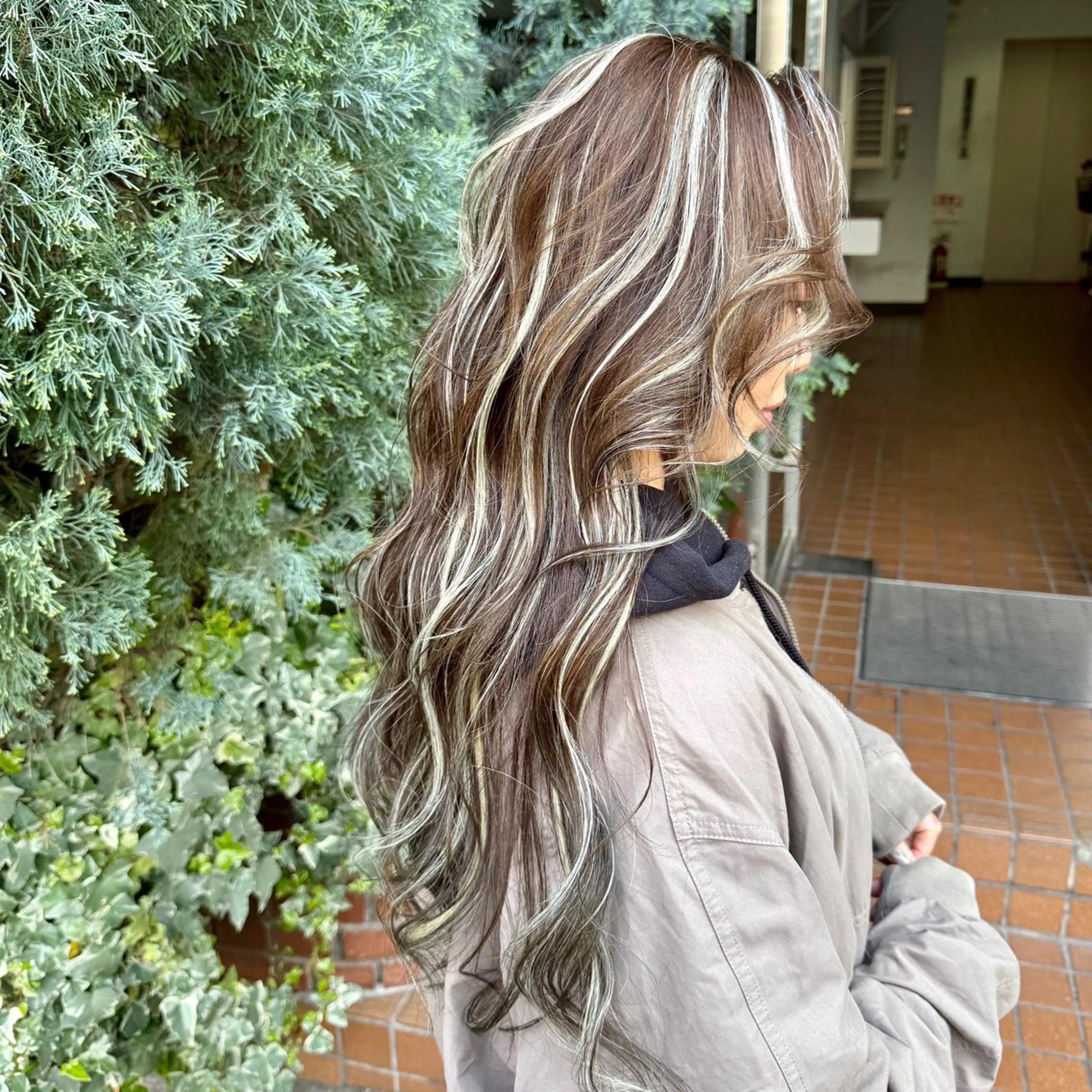 ❤️🔥ダメージを最低限に❤️🔥ケアブリーチ+ コントラストハイライト +髪質改善プレミアムトリートメント 🌟の写真