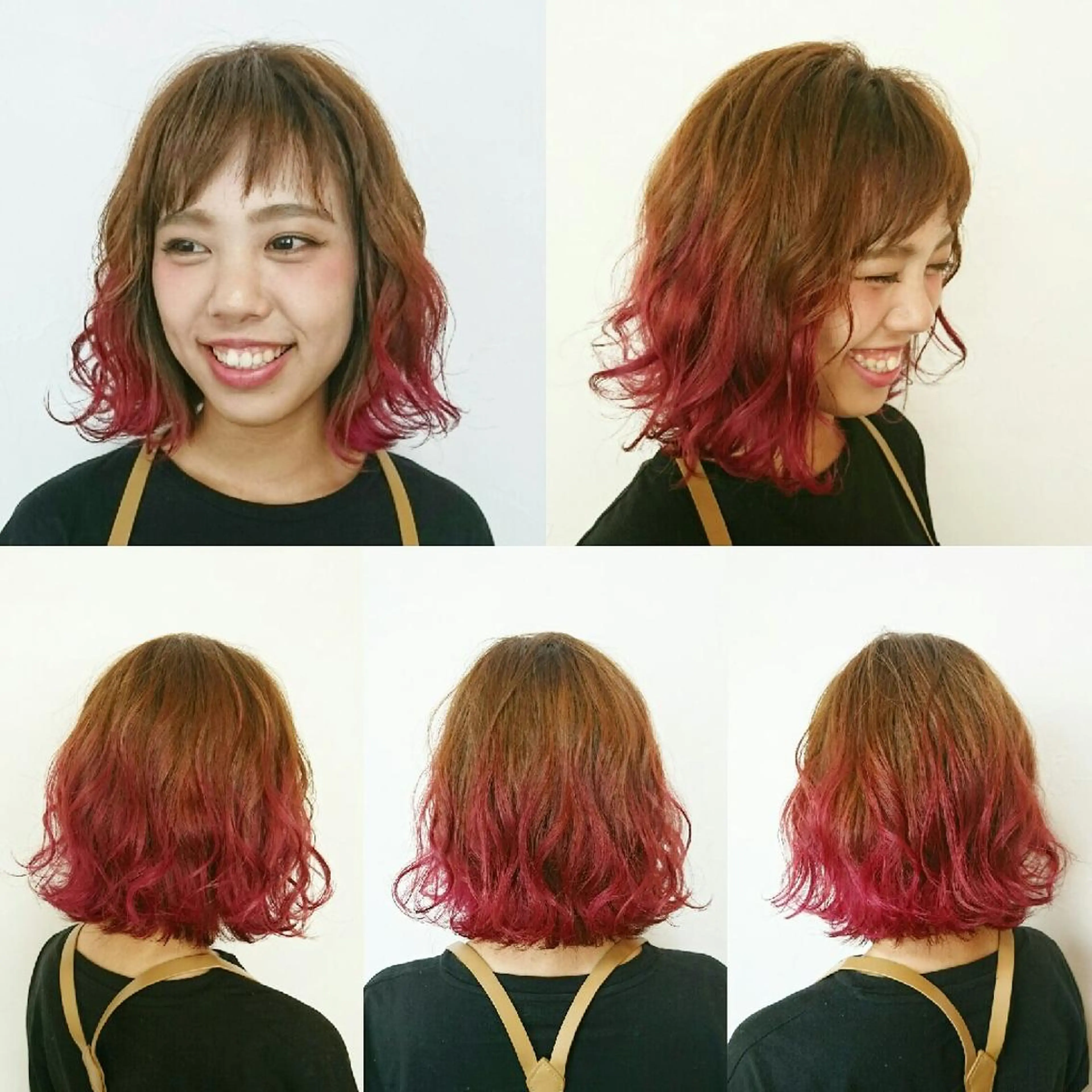 ミディアム カラー little×PORTO 元町所属・Topstylist ゆきこのヘアスタイル