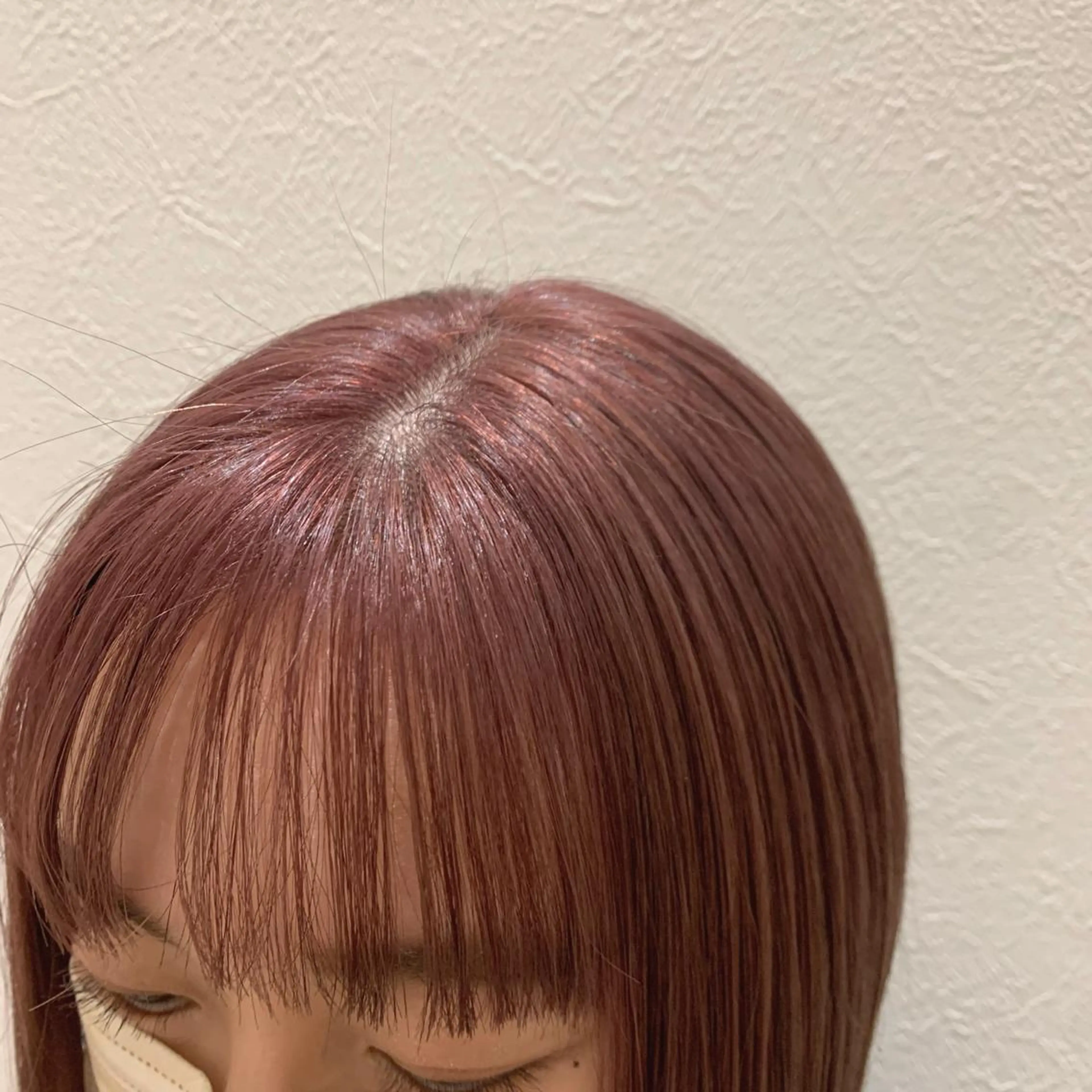 ショート カラー ベージュカラー ピンクカラー ピンクベージュ カット ヘアカラー トリートメント hub hair レイヤー/透明感のヘアスタイル