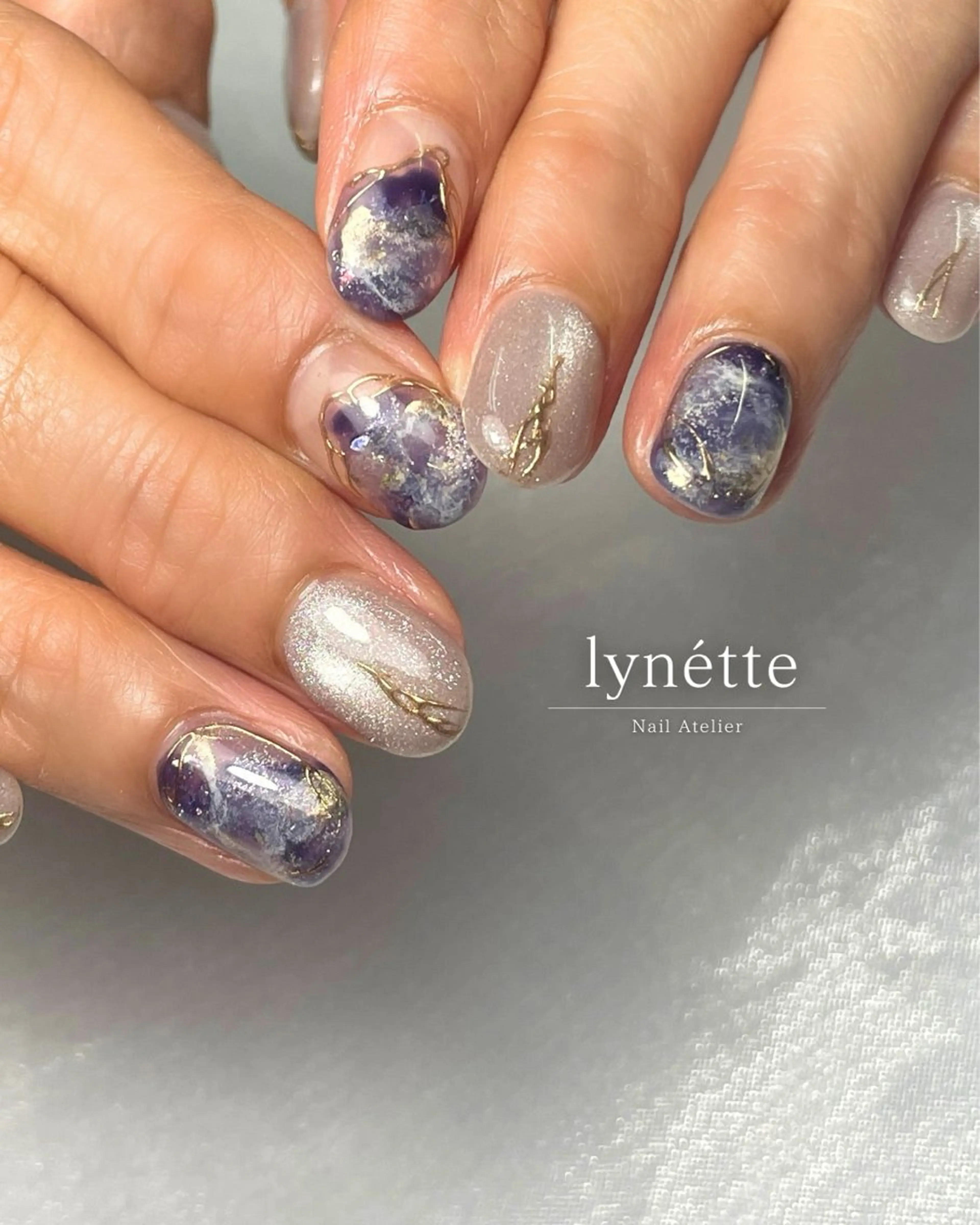 ネイル ニュアンスネイル lynétte 那覇ネイルサロンのネイルデザイン