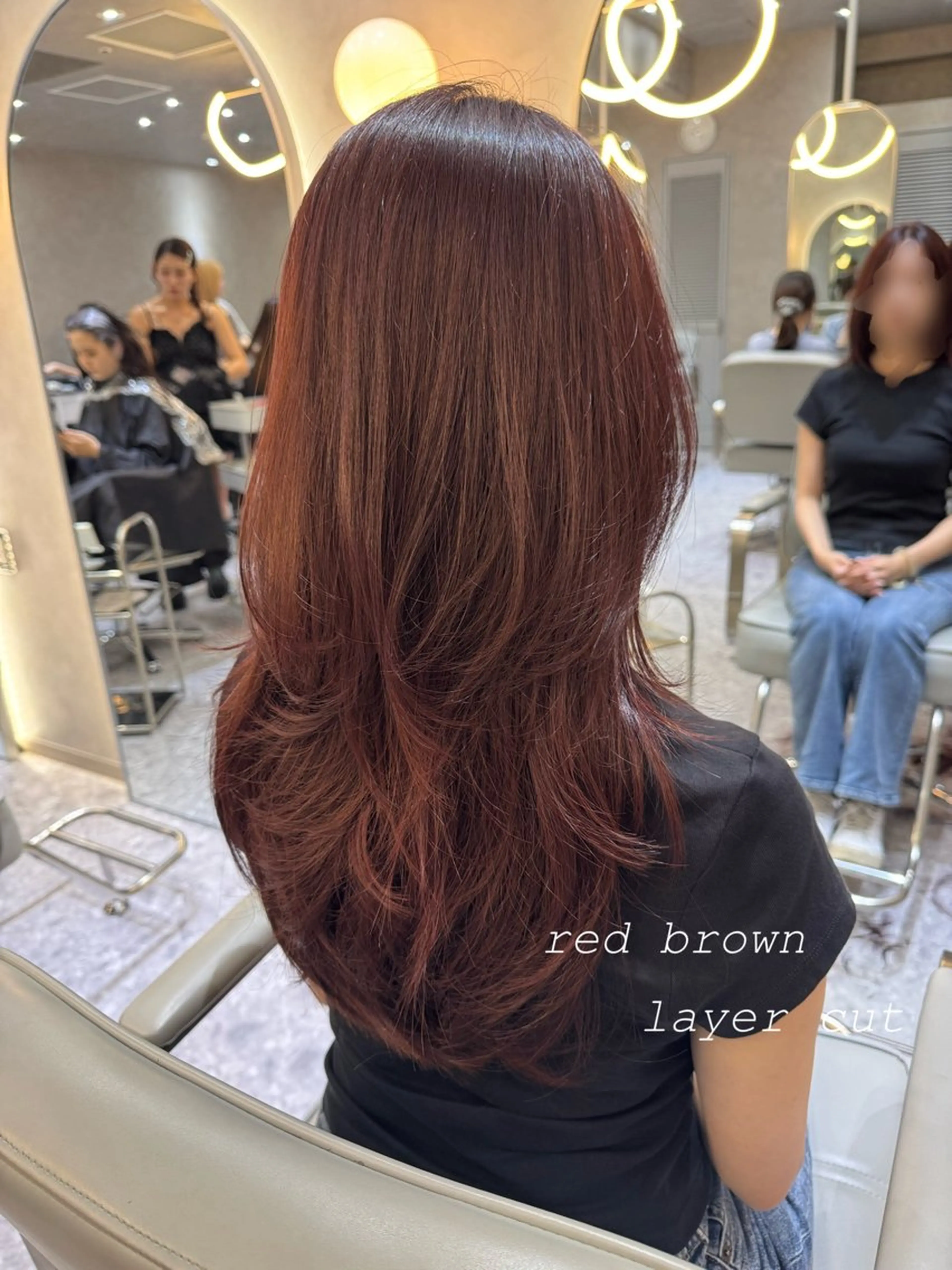 ロング カラー ヘアアレンジ カット ヘアカラー トリートメント NANA／trend style🕊🍑のヘアスタイル