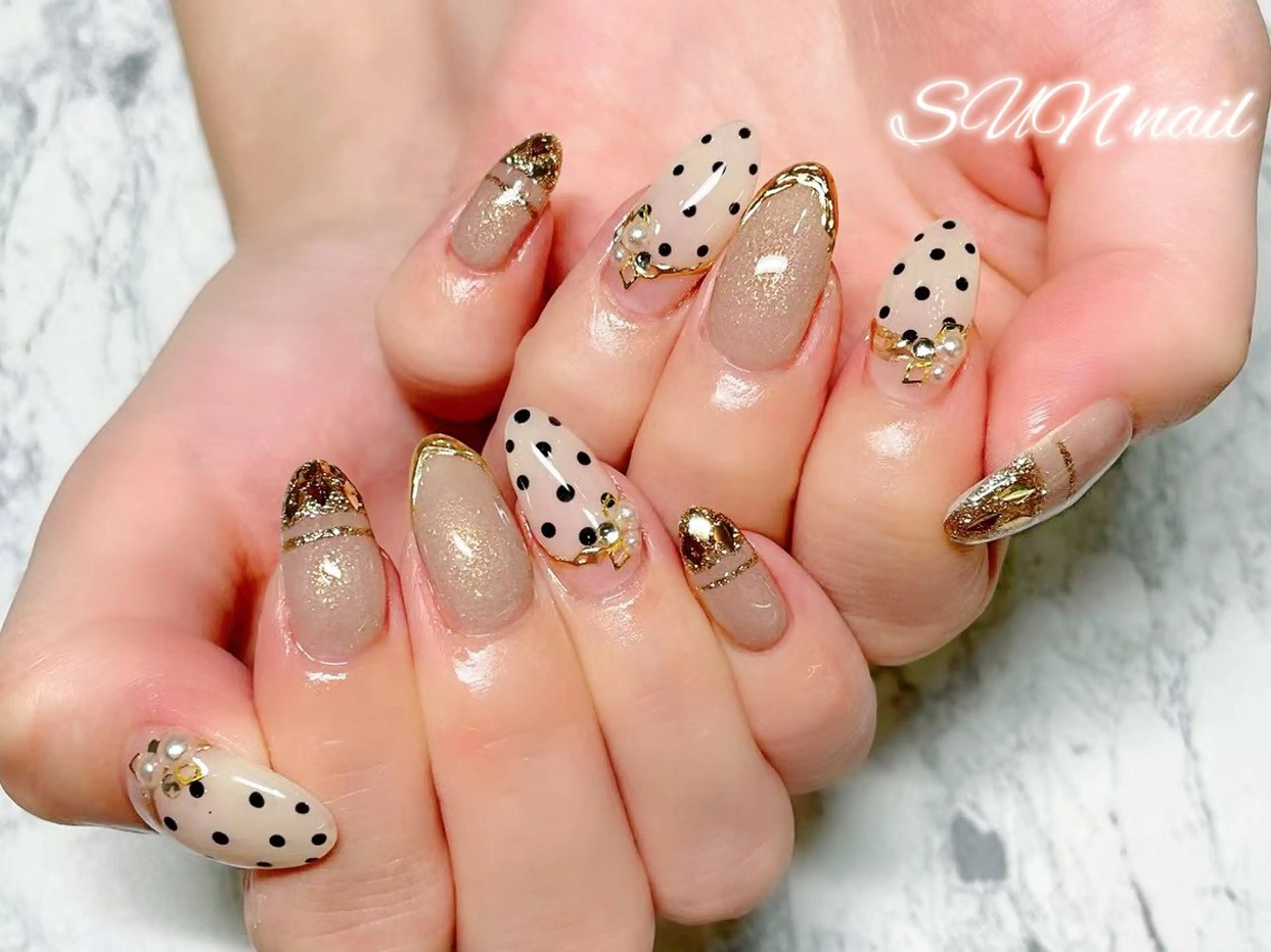 ネイル SUN nail上本町のネイルデザイン