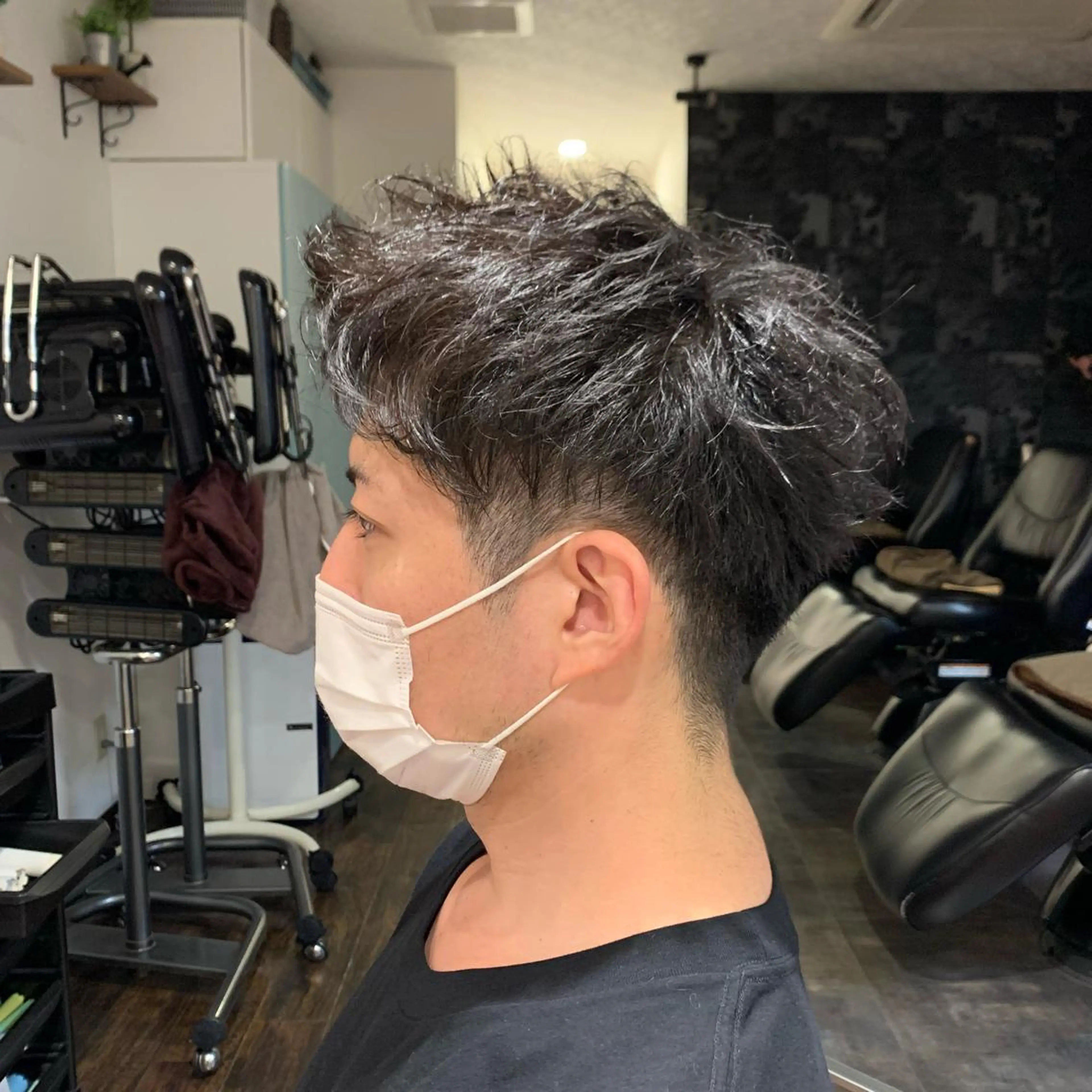メンズ モヒカン カット 門脇 雅斗のヘアスタイル
