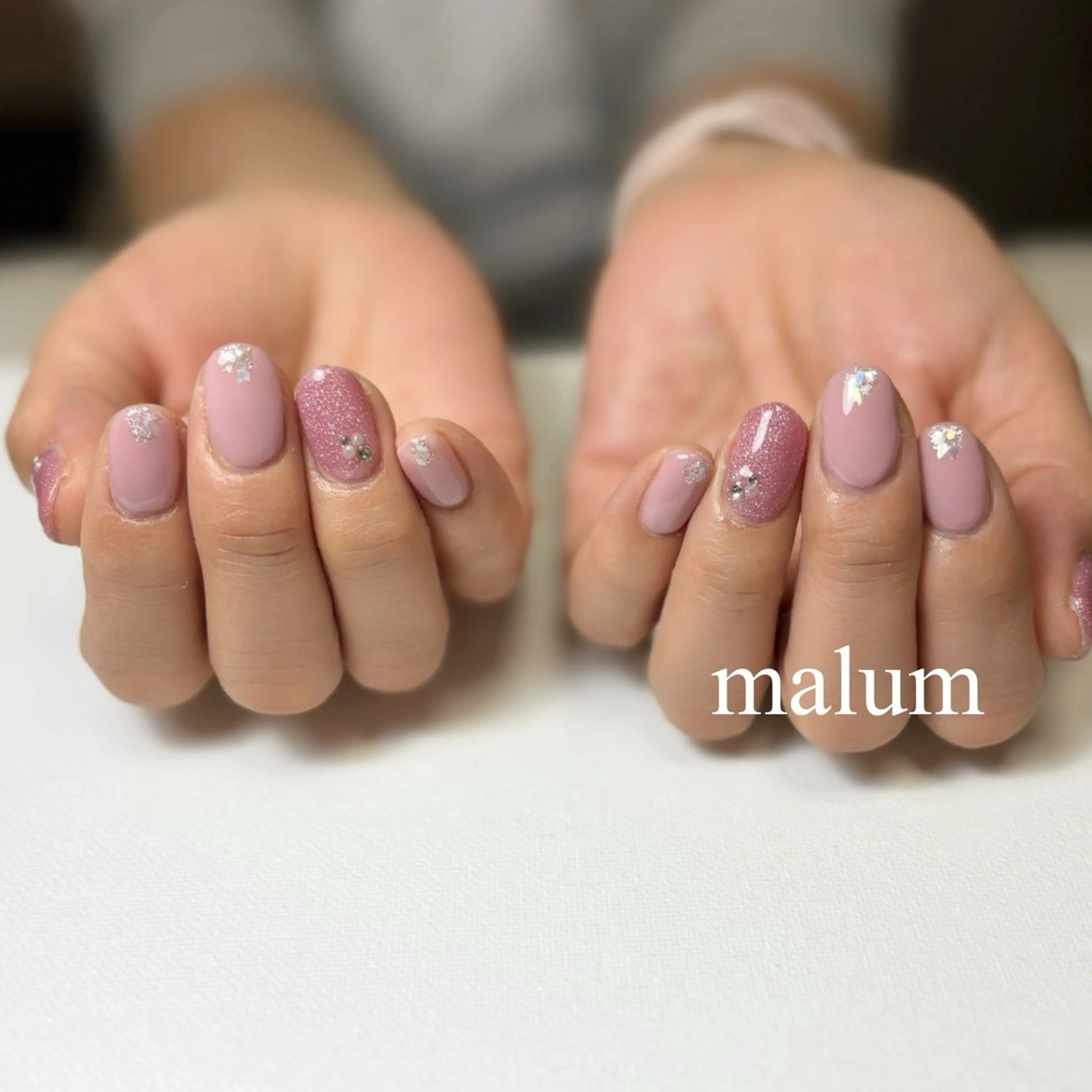 ネイル ハンドネイル malum nailのネイルデザイン