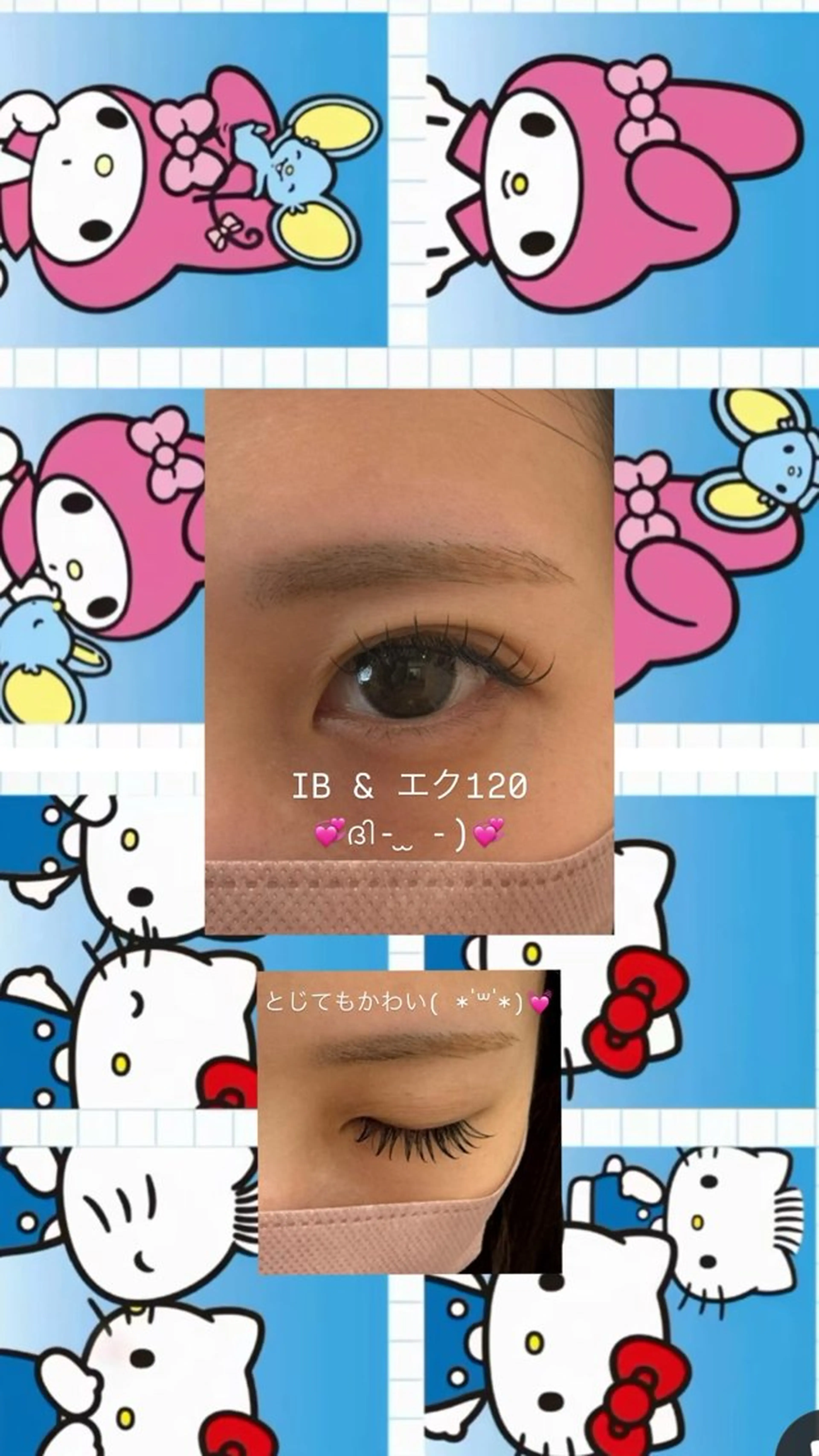 マツエク・マツパ 束感まつ毛 マツエク muk.🌙eye .SAAYA🎀のマツエク・マツパデザイン