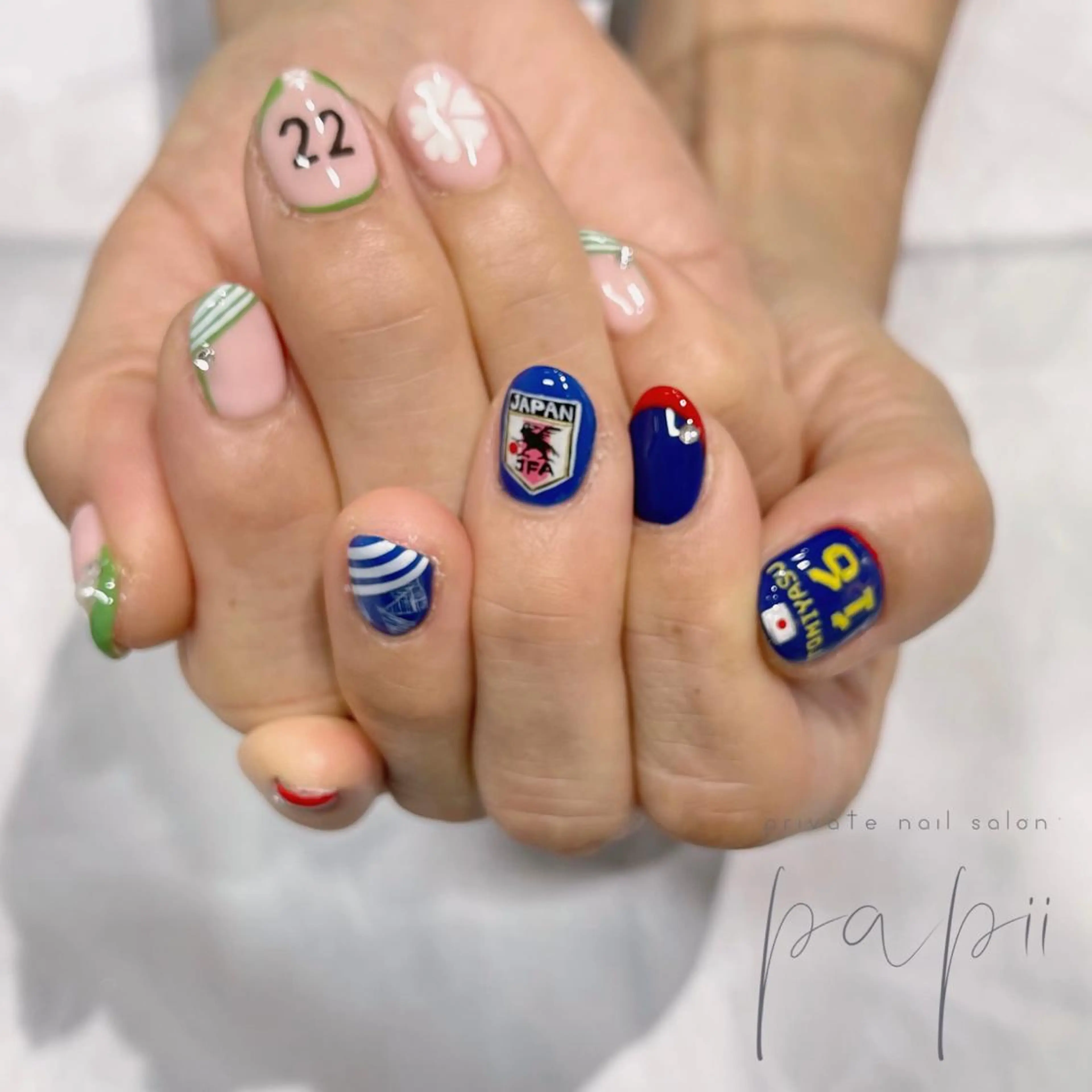 ネイル アートネイル ハンドネイル private nail salon papii所属・papii☆ kurodaのネイルデザイン