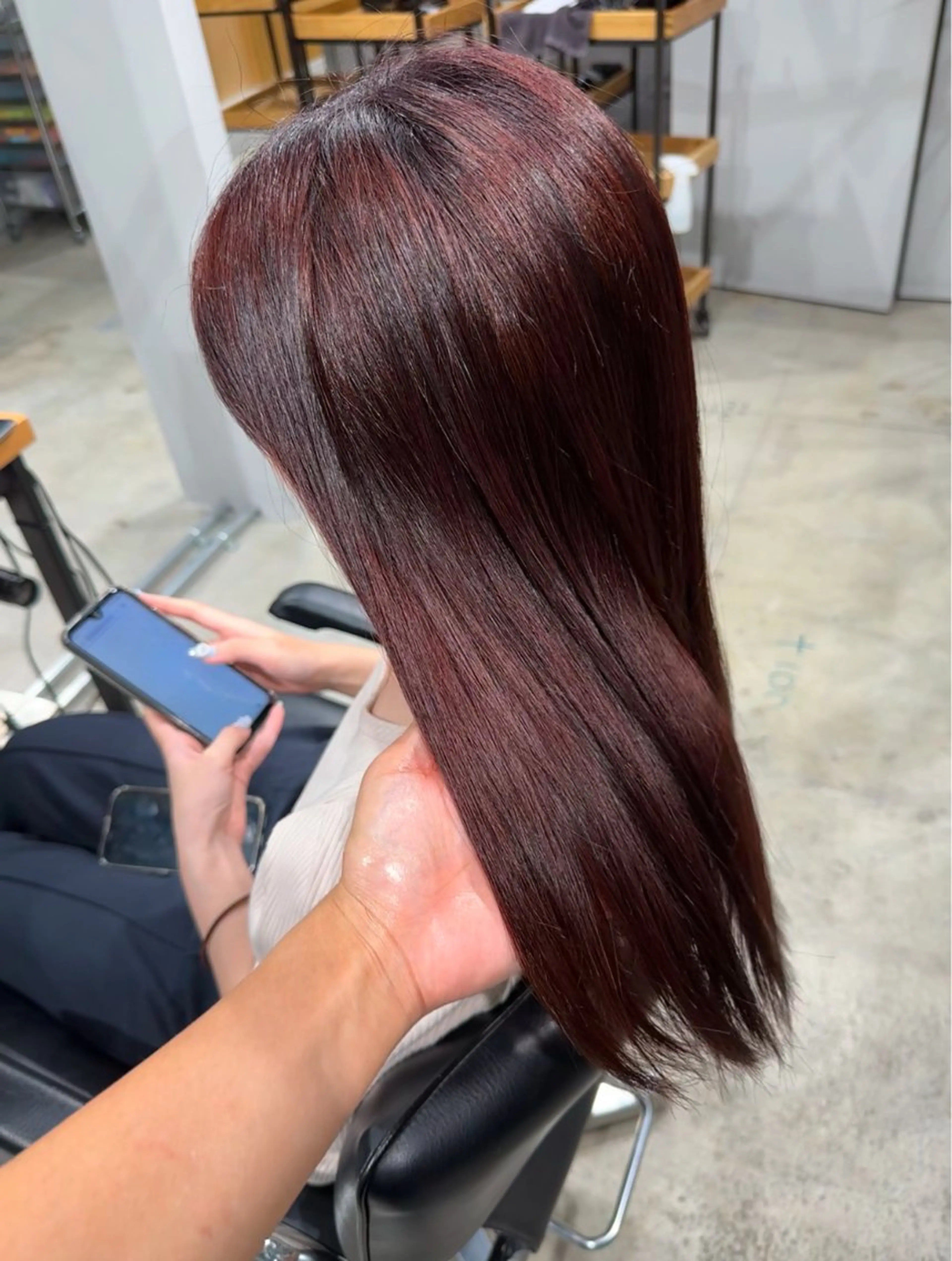 セミロング 骨格・似合わせカット 【原宿】Fukaのヘアスタイル