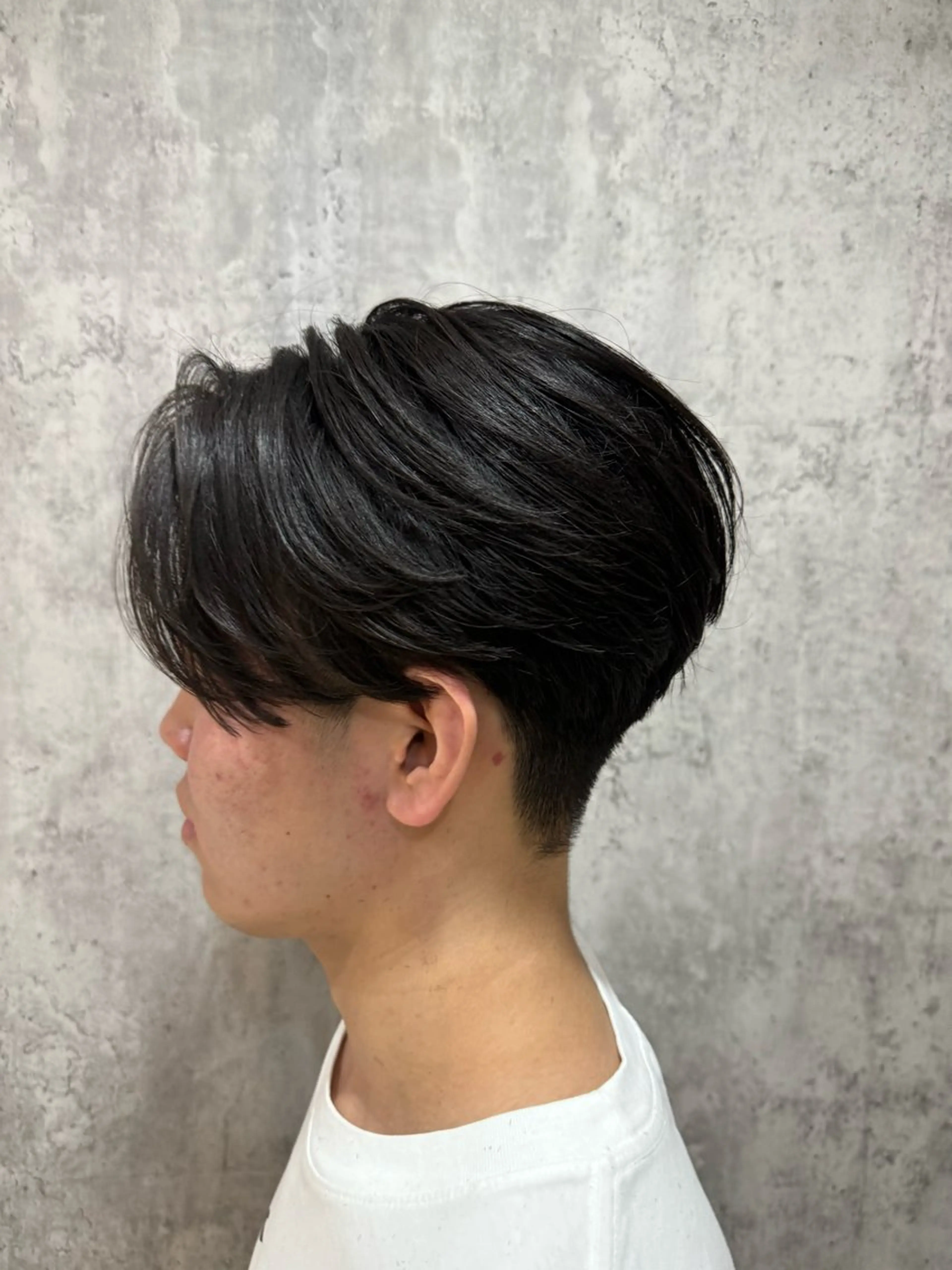 メンズ 髪質改善×白髪ぼかし 美容師✂️武澤龍賀のヘアスタイル