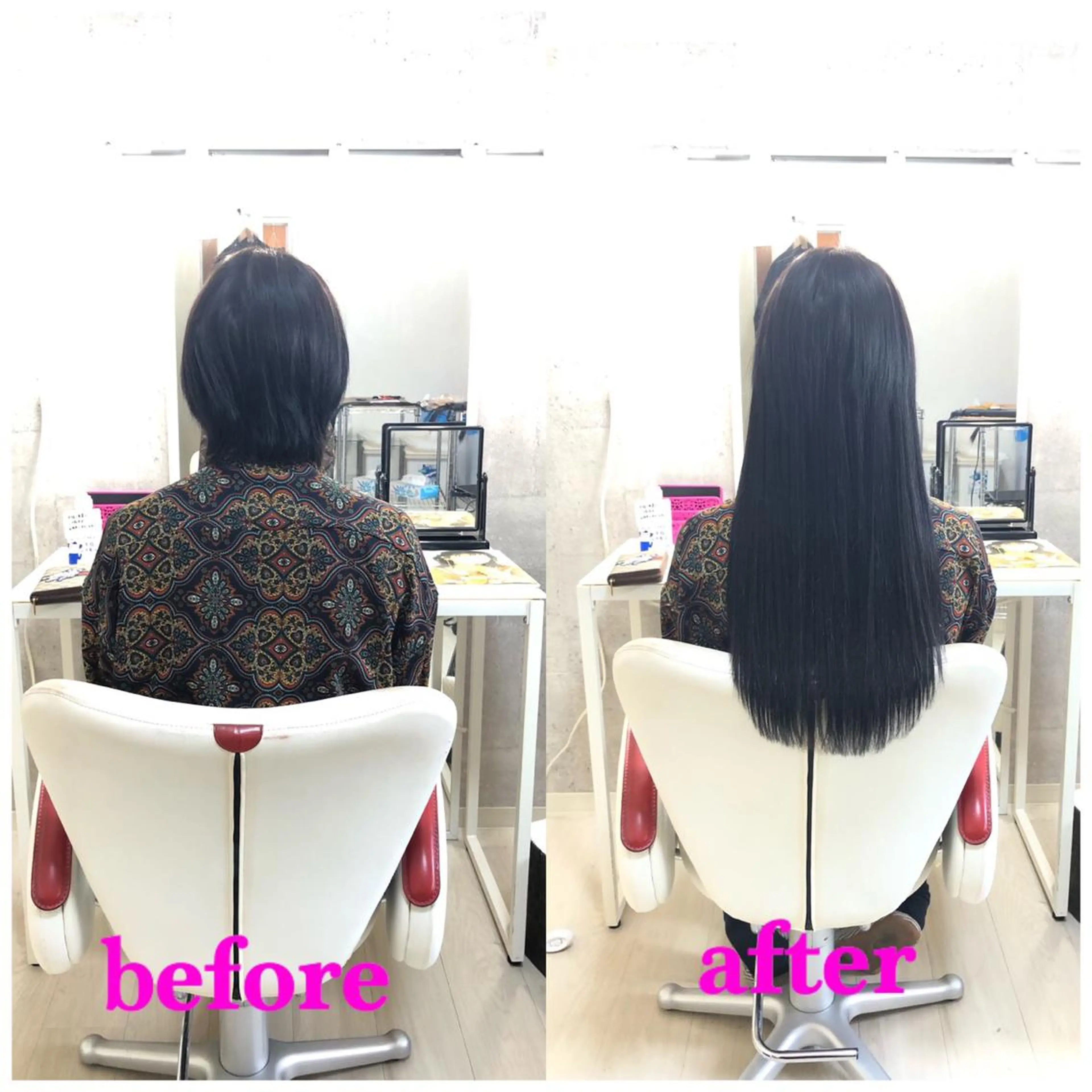 ロング エクステ 🌸ドレスアップ 心斎橋店🌸のヘアスタイル