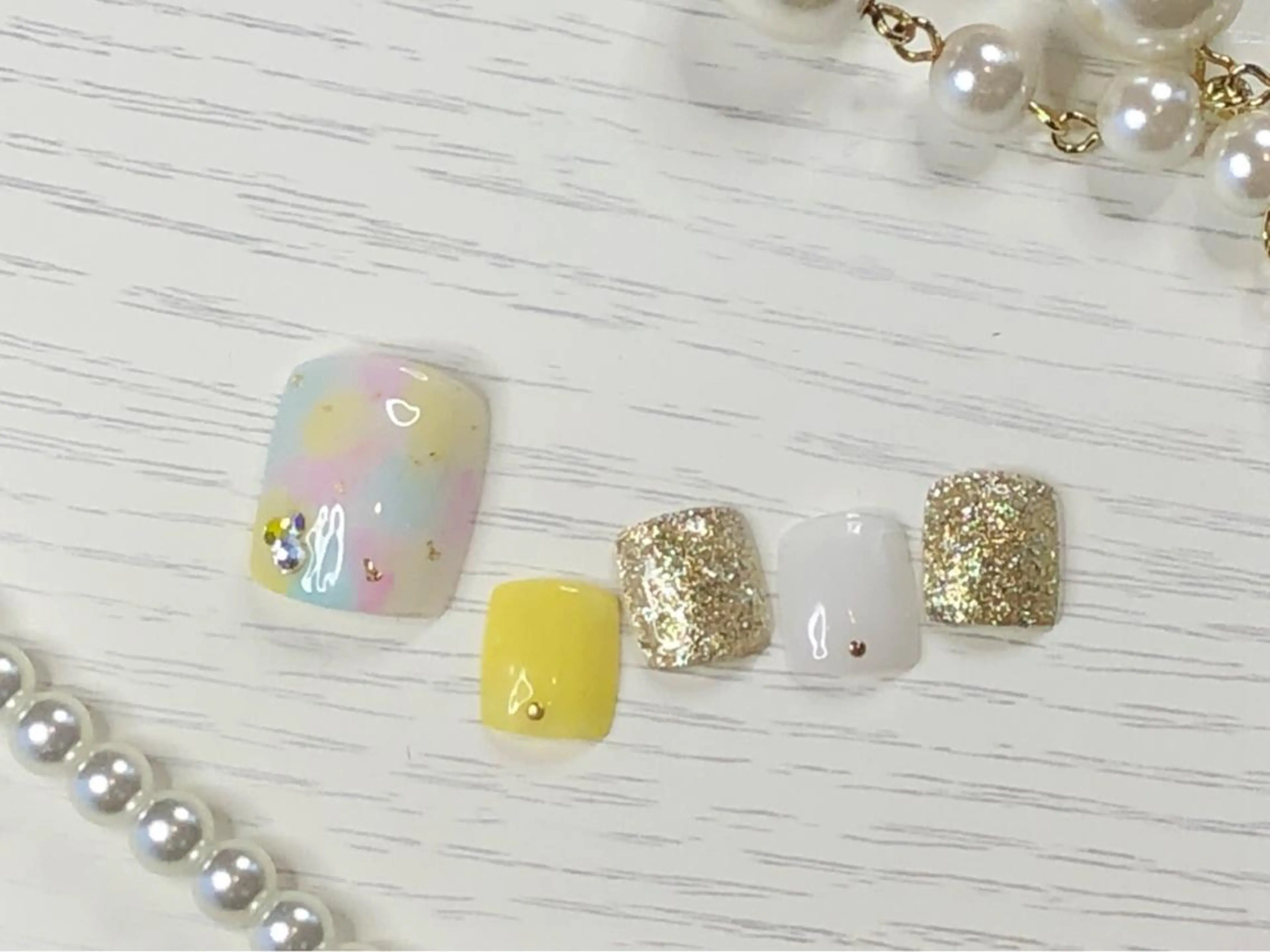 ネイル フットネイル Nailist yukiのネイルデザイン