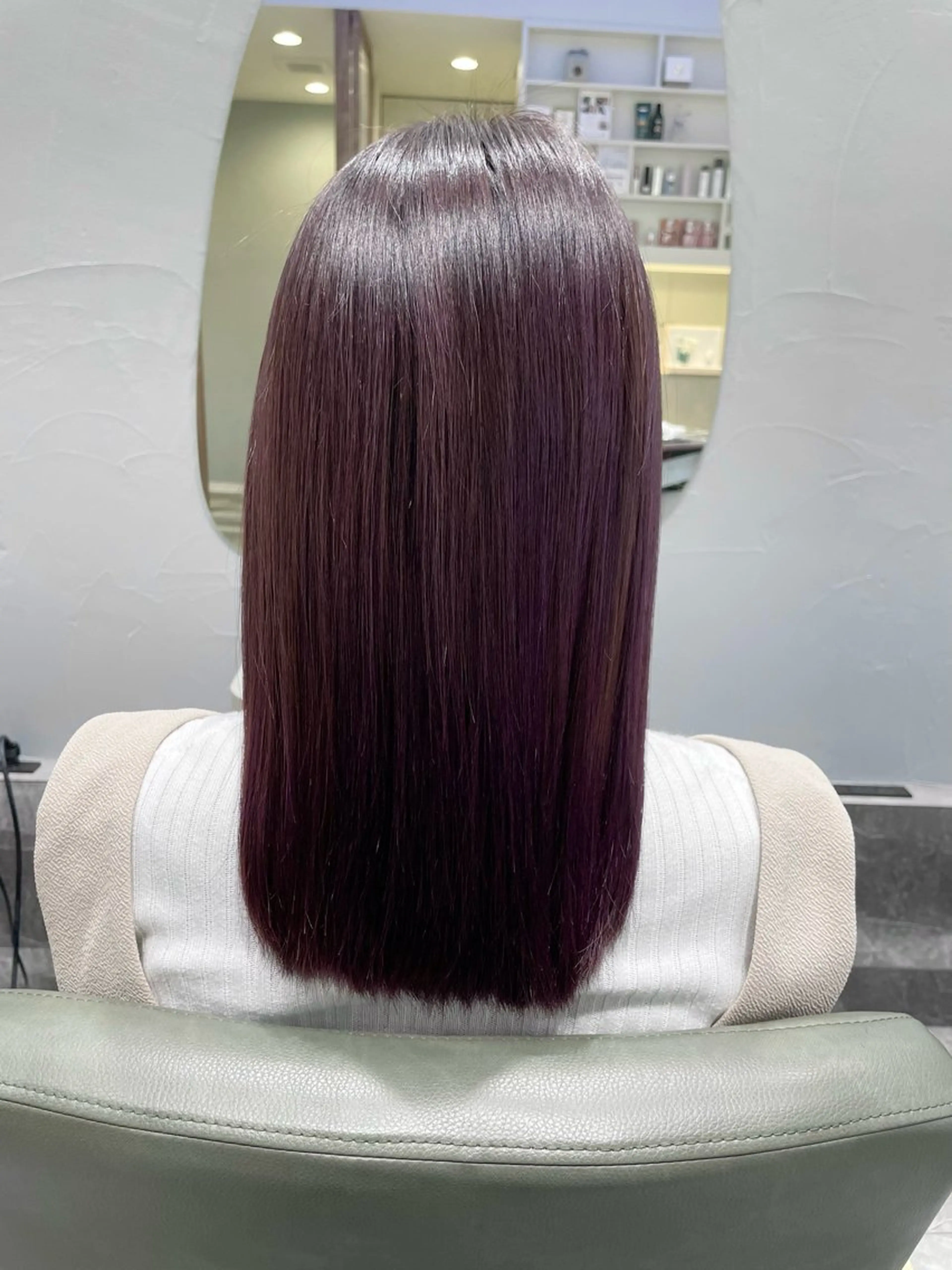 🎨ケアカラー ＋  4Step トリートメント +5分ヘッドスパ　【ホームケアトリートメント付き】の写真