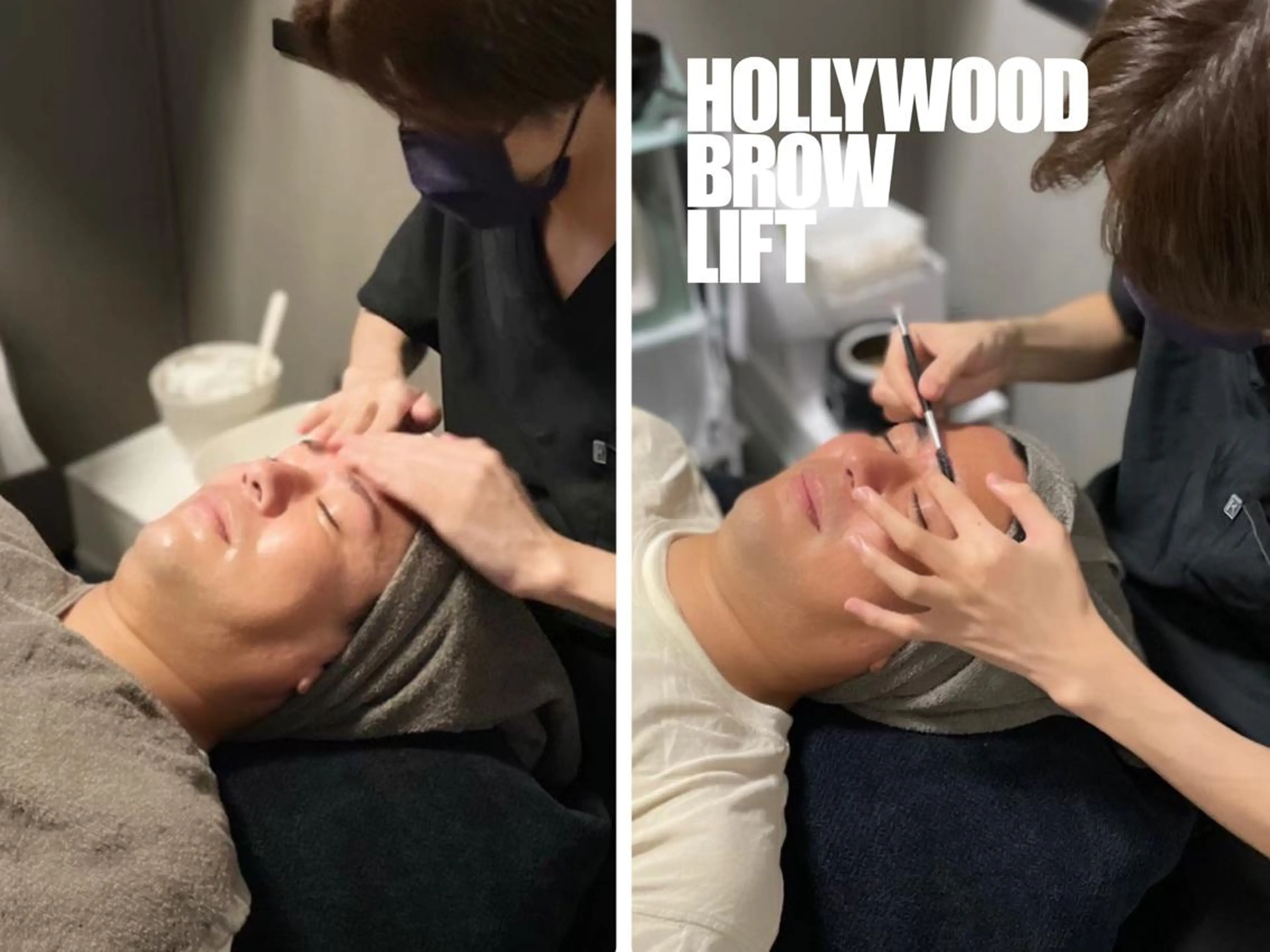 アイブロウ ハリウッドブロウリフト メンズアイブロウ エステ メンズフェイシャル アイブロウ・ルースのエステ・リラクイメージ