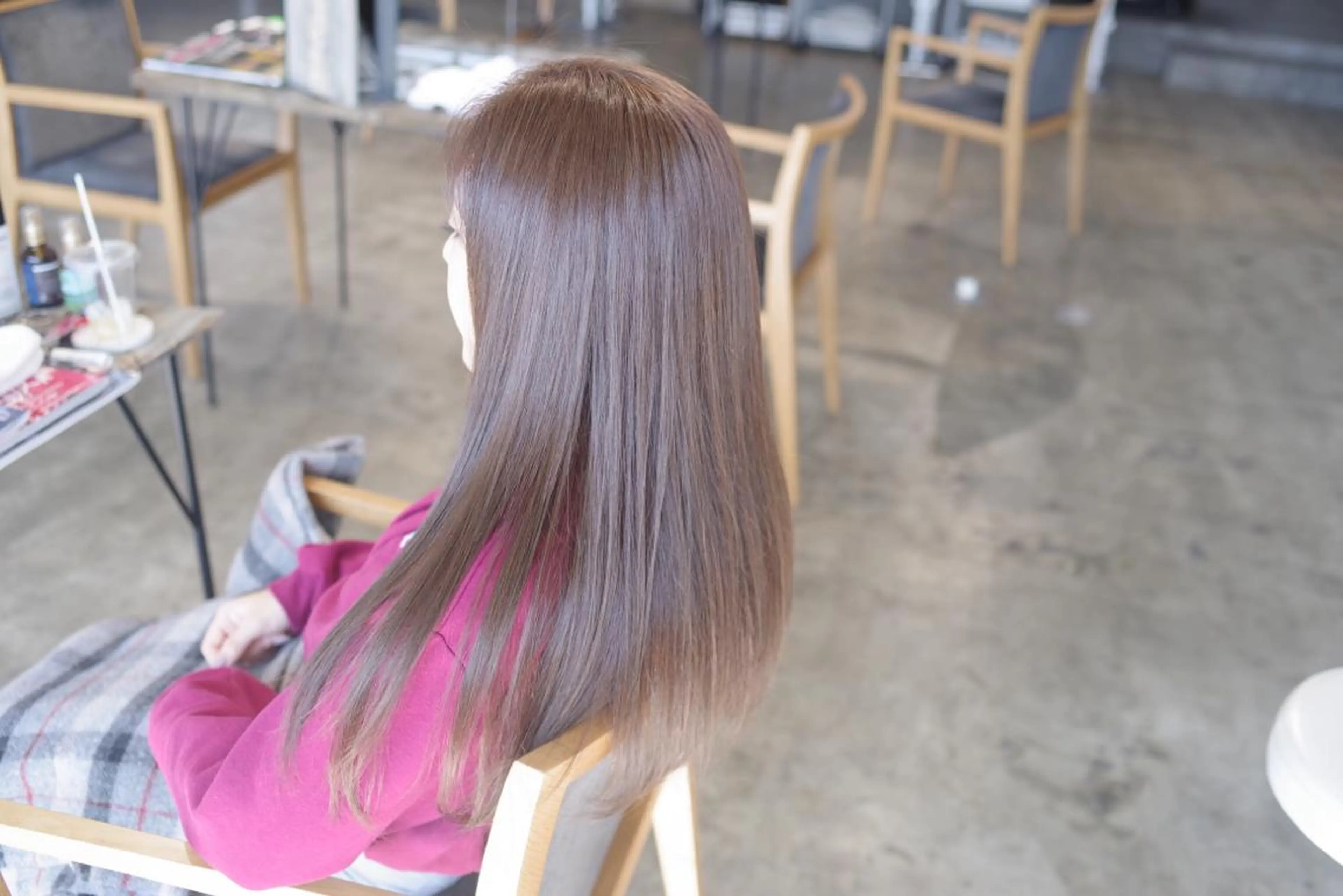 ロング カラー ヘアカラー トリートメント etore 矢場町 南沙希のヘアスタイル