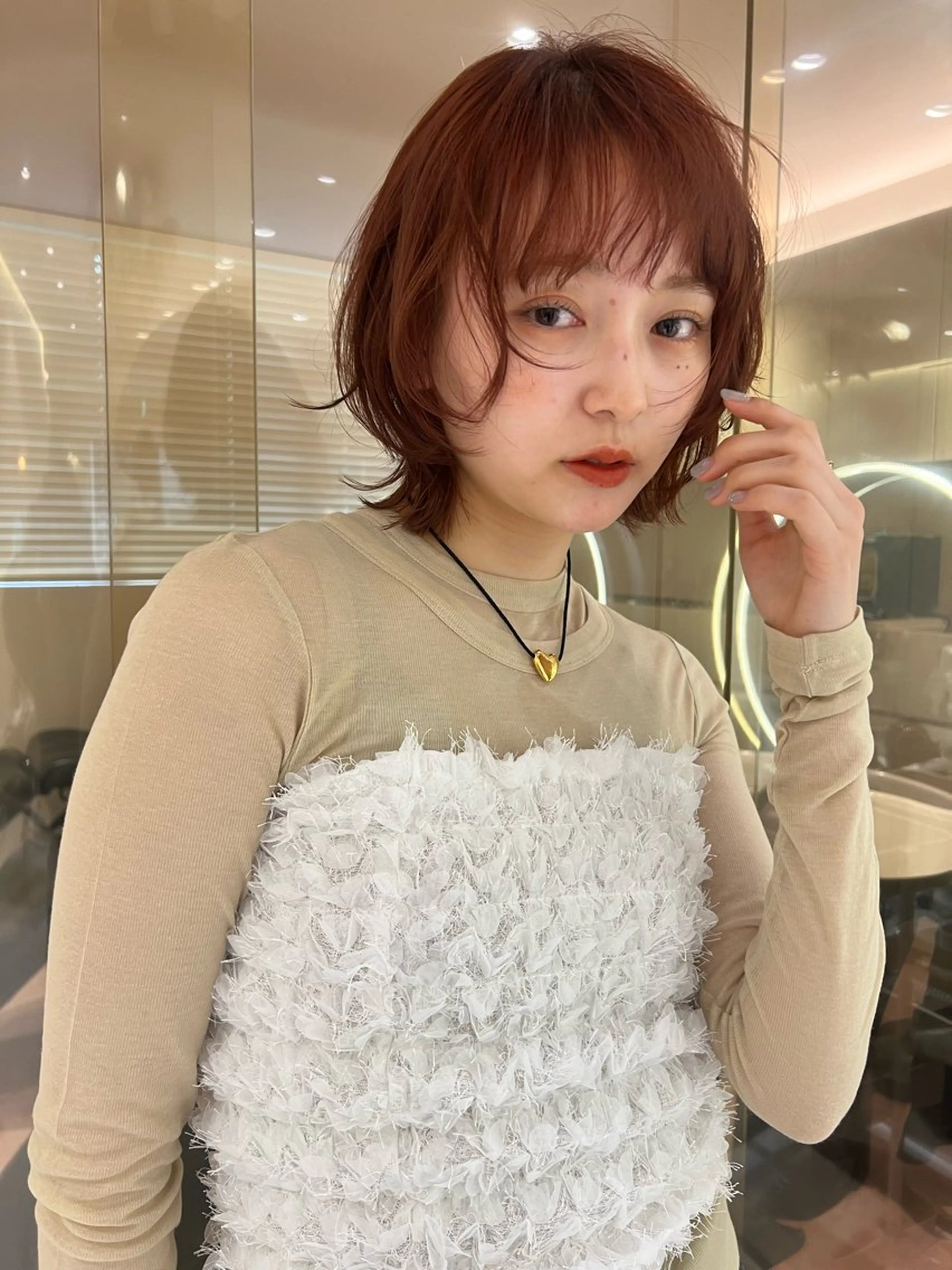 カラー ヘアカラー 🟠mile Chinatsu🟠のヘアスタイル