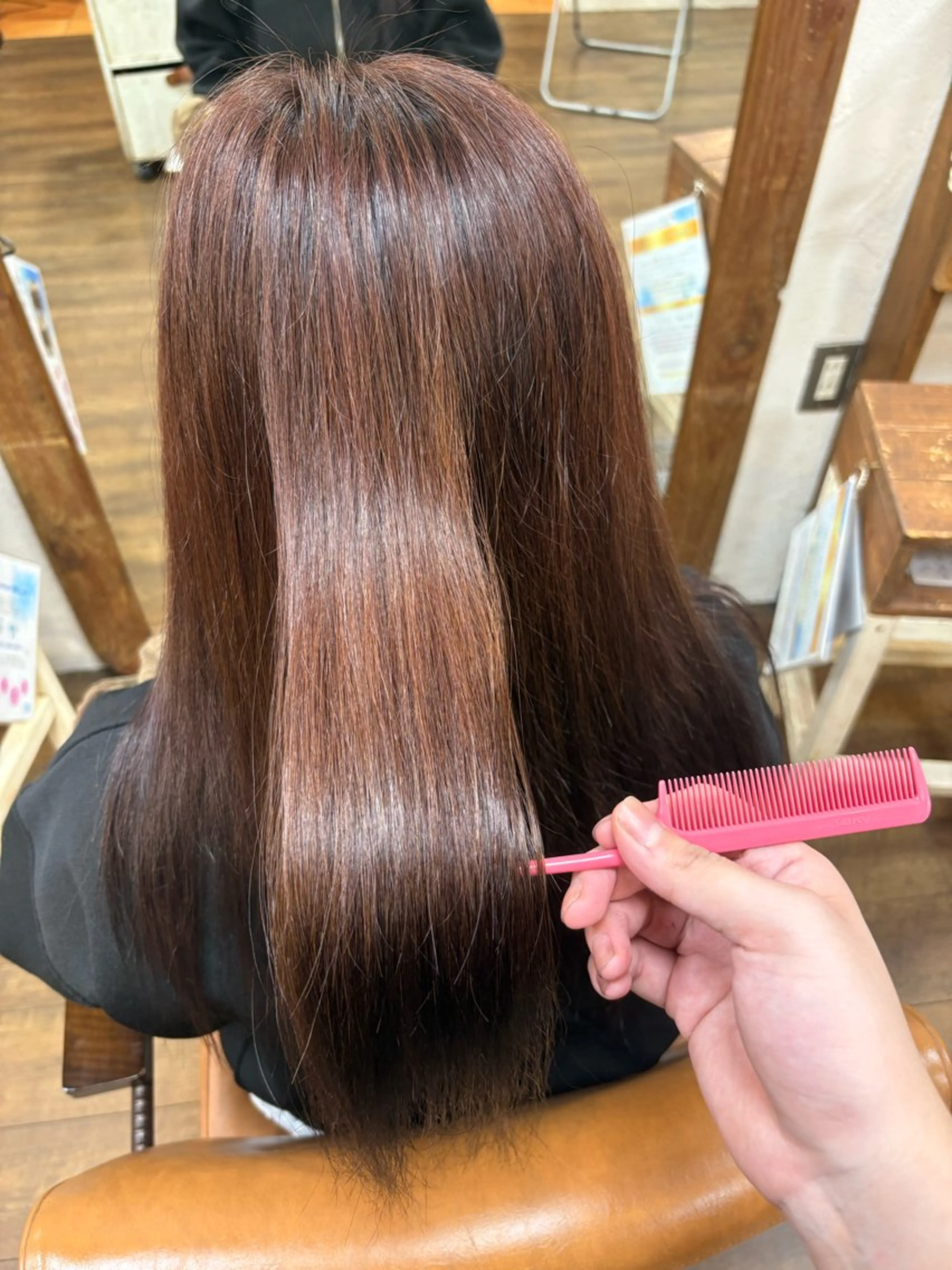 カラー 透明感カラー 三宅　デザインカラー 透明感カラー✨のヘアスタイル