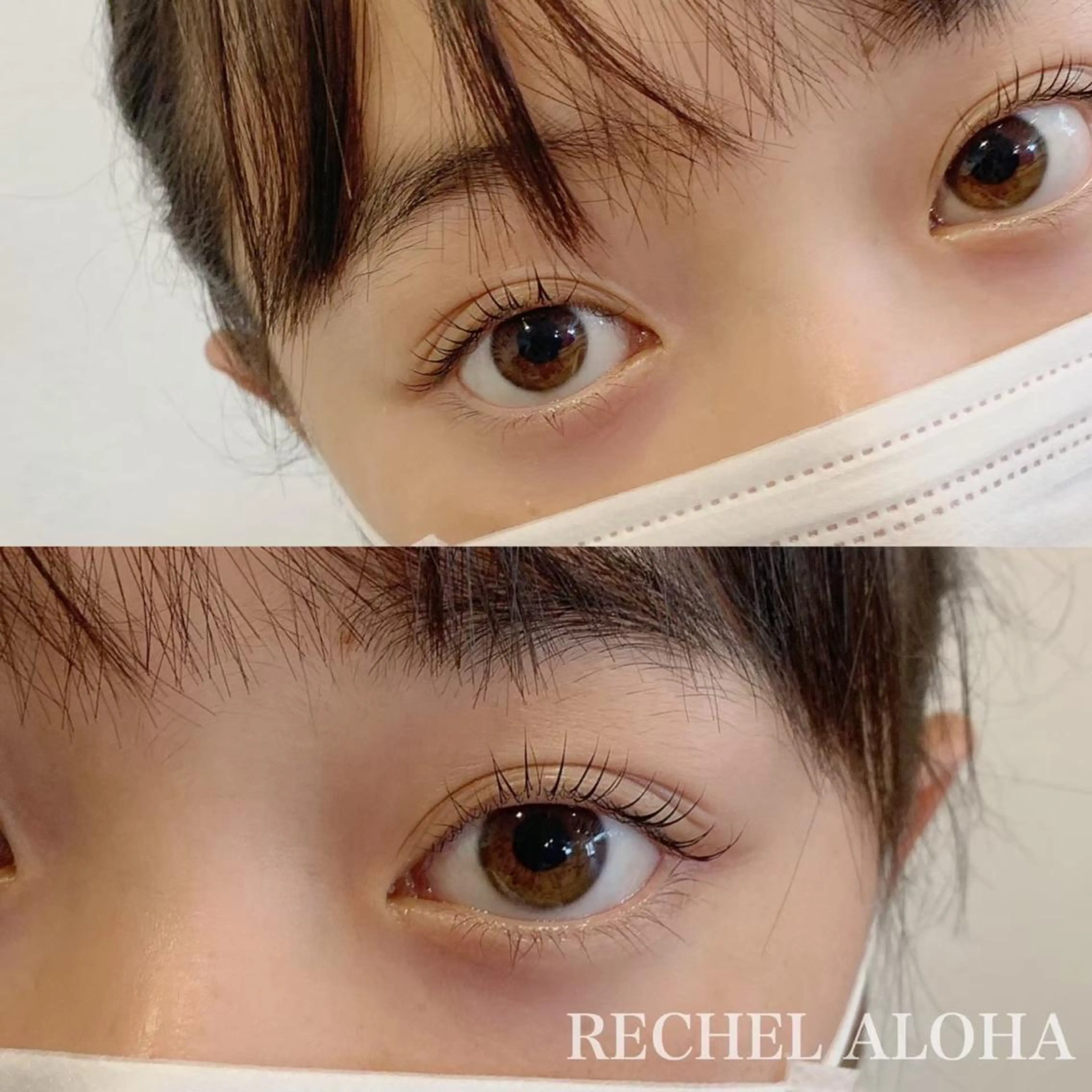 マツエク・マツパ RECHEL ALOHA　茨木店のマツエク・マツパデザイン