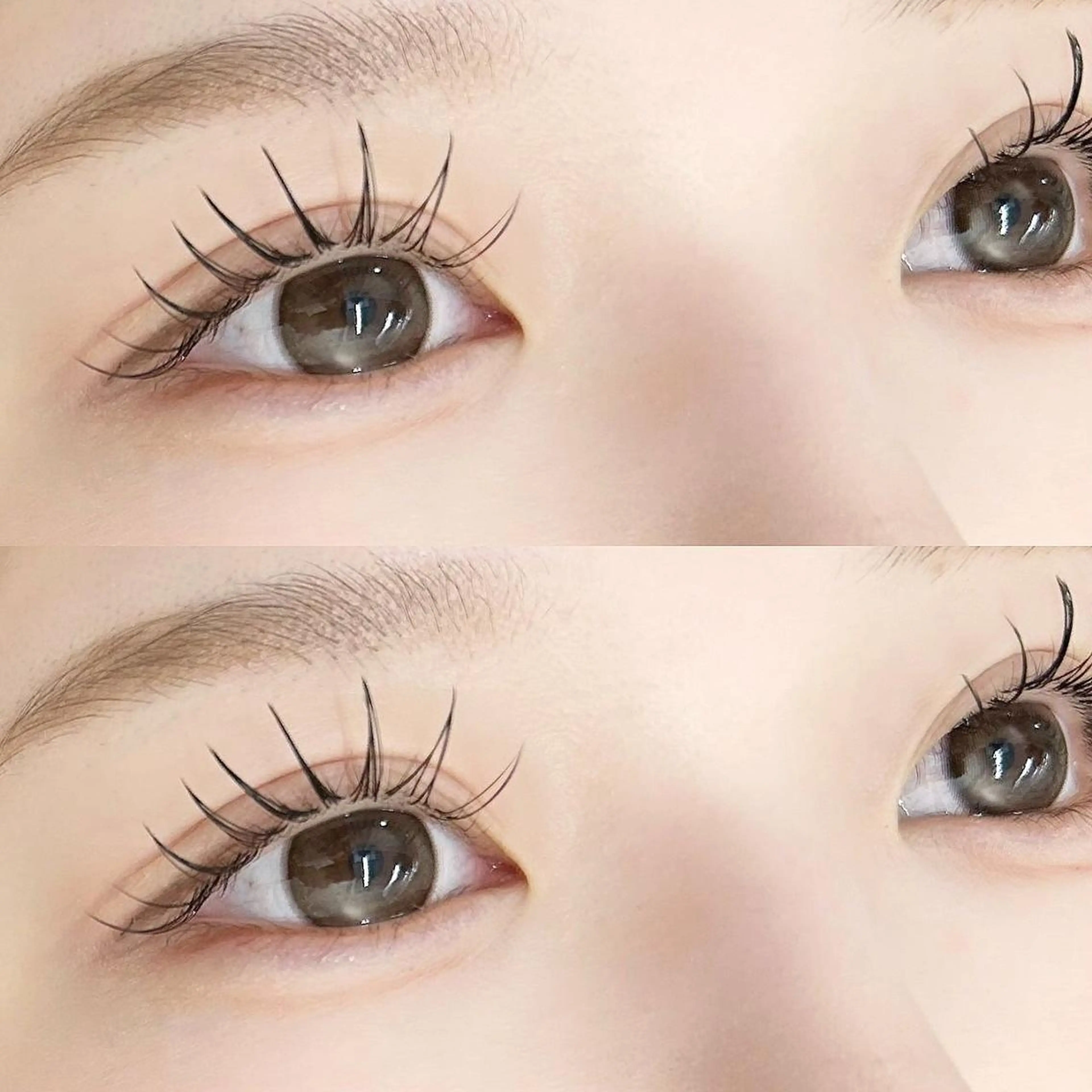 《ナチュ盛れNo.1💐》すっぴんも盛れるマツエク✖️コーティングで束感デザイン80-100本の写真