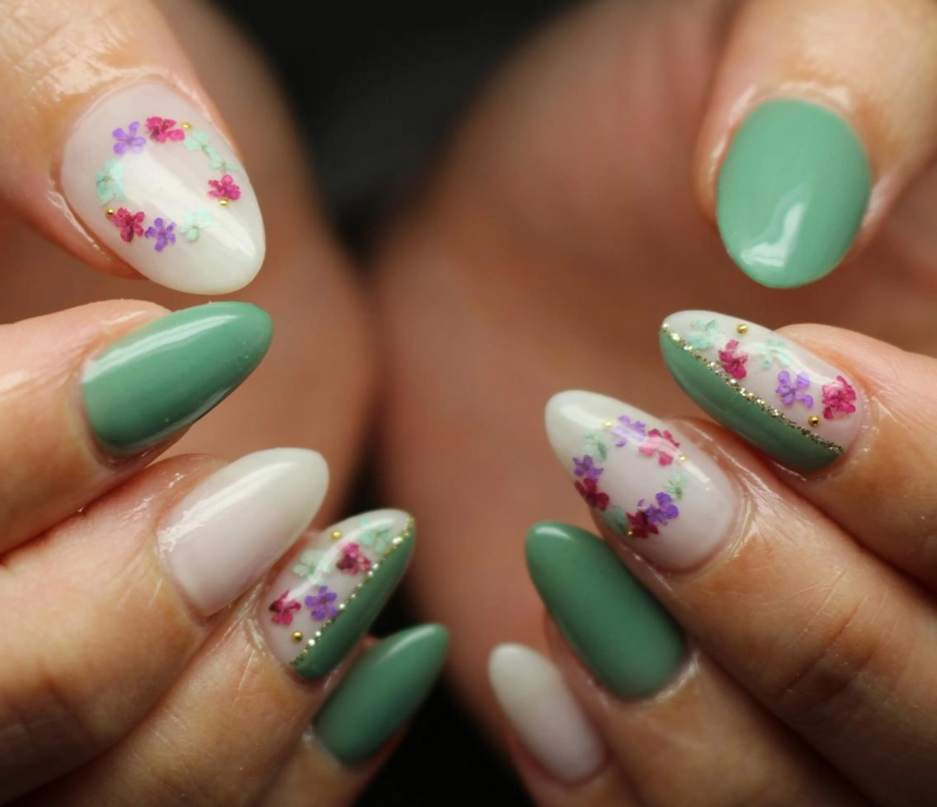 ネイル ハンドネイル yu-a☆   柏ネイルのネイルデザイン