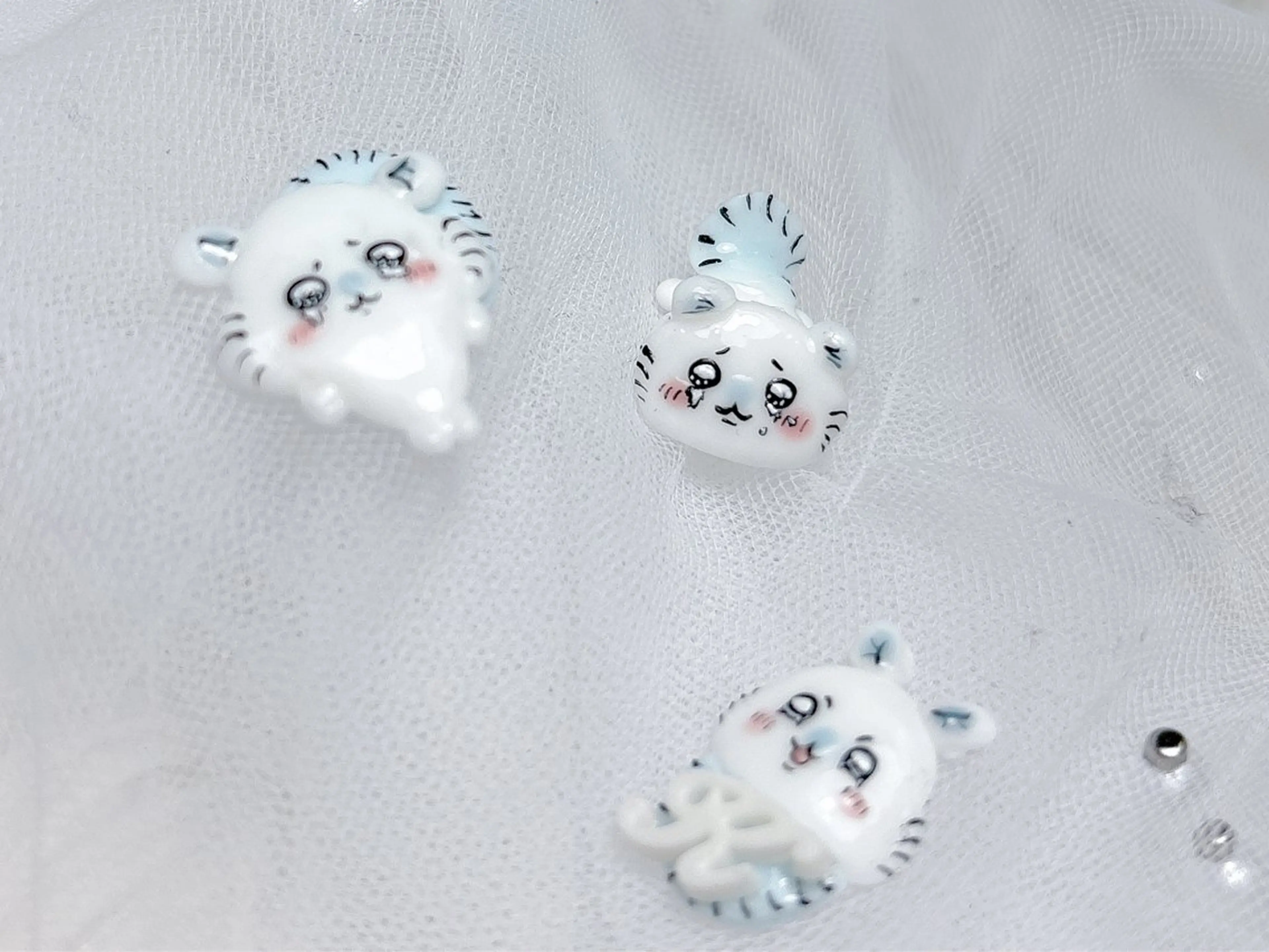 ネイル 成人式 ロングネイル マグネットネイル 大理石ネイル(マーブル) リボン ハンドケア MoMoA Nail ネイル長さ出し専門店のネイルデザイン