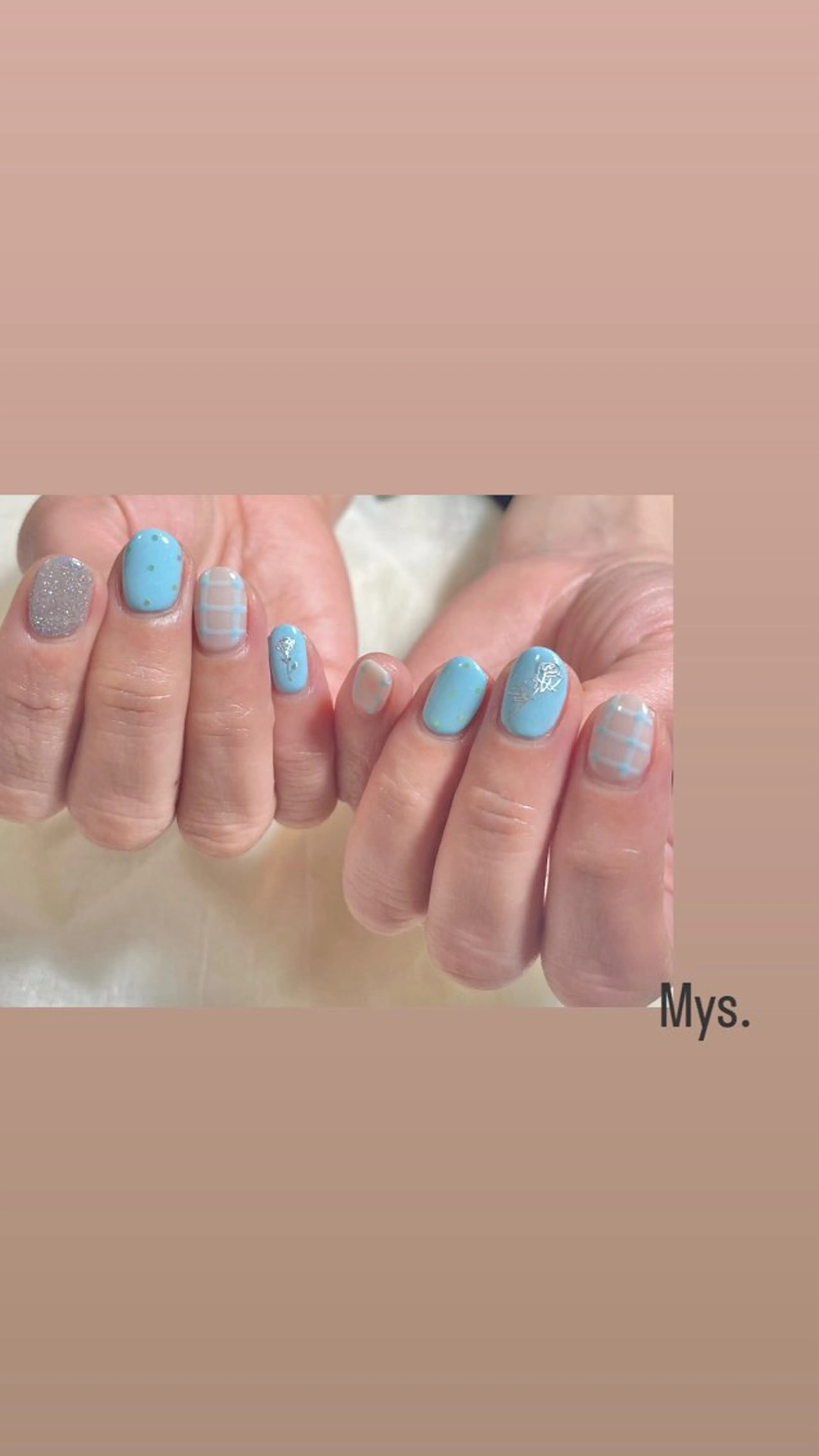 ネイル Mys. 松本結衣のネイルデザイン