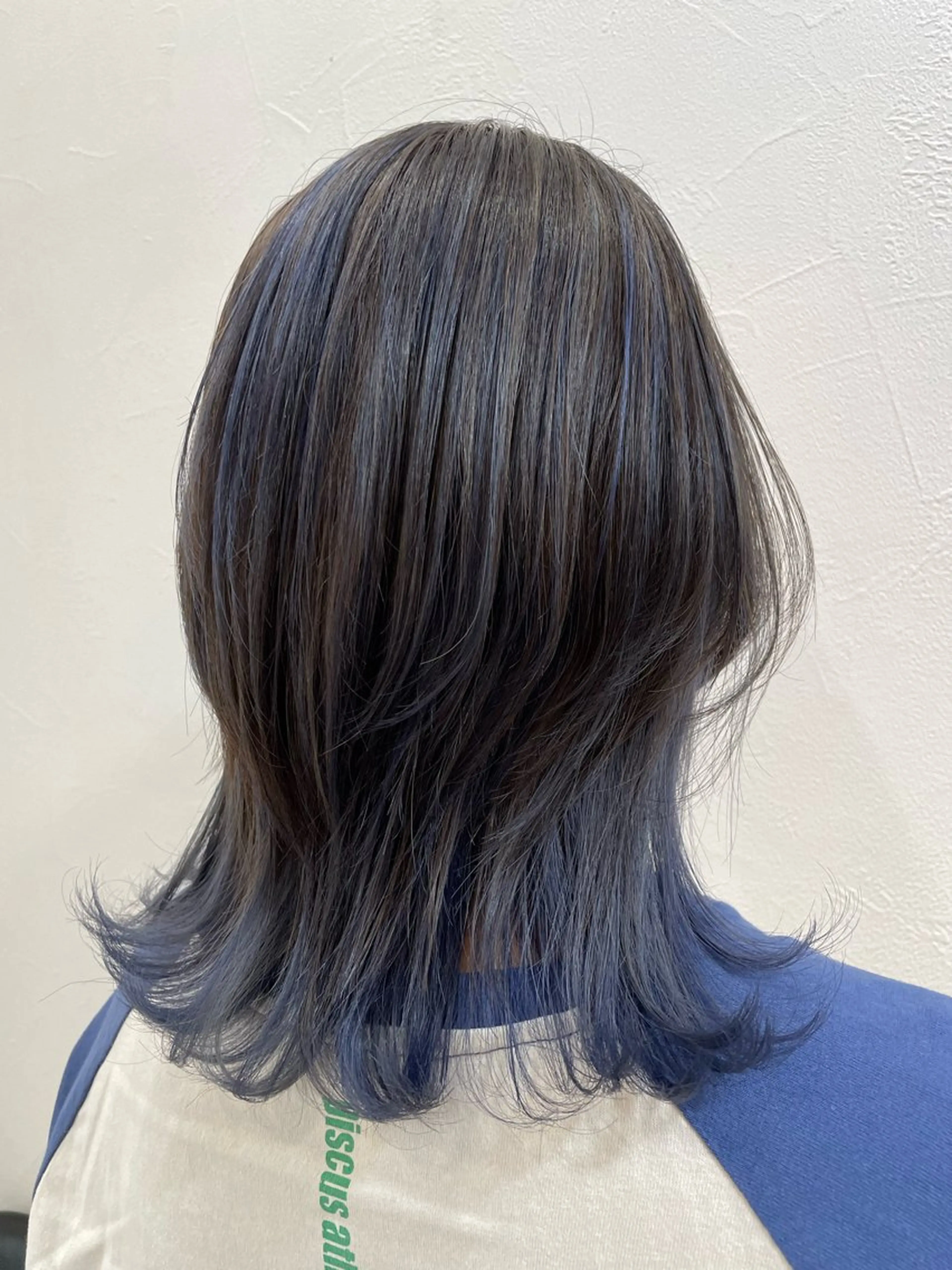 ミディアム カラー ヘアカラー 【メンズ特化】池袋 韓国スタイル飯塚のヘアスタイル
