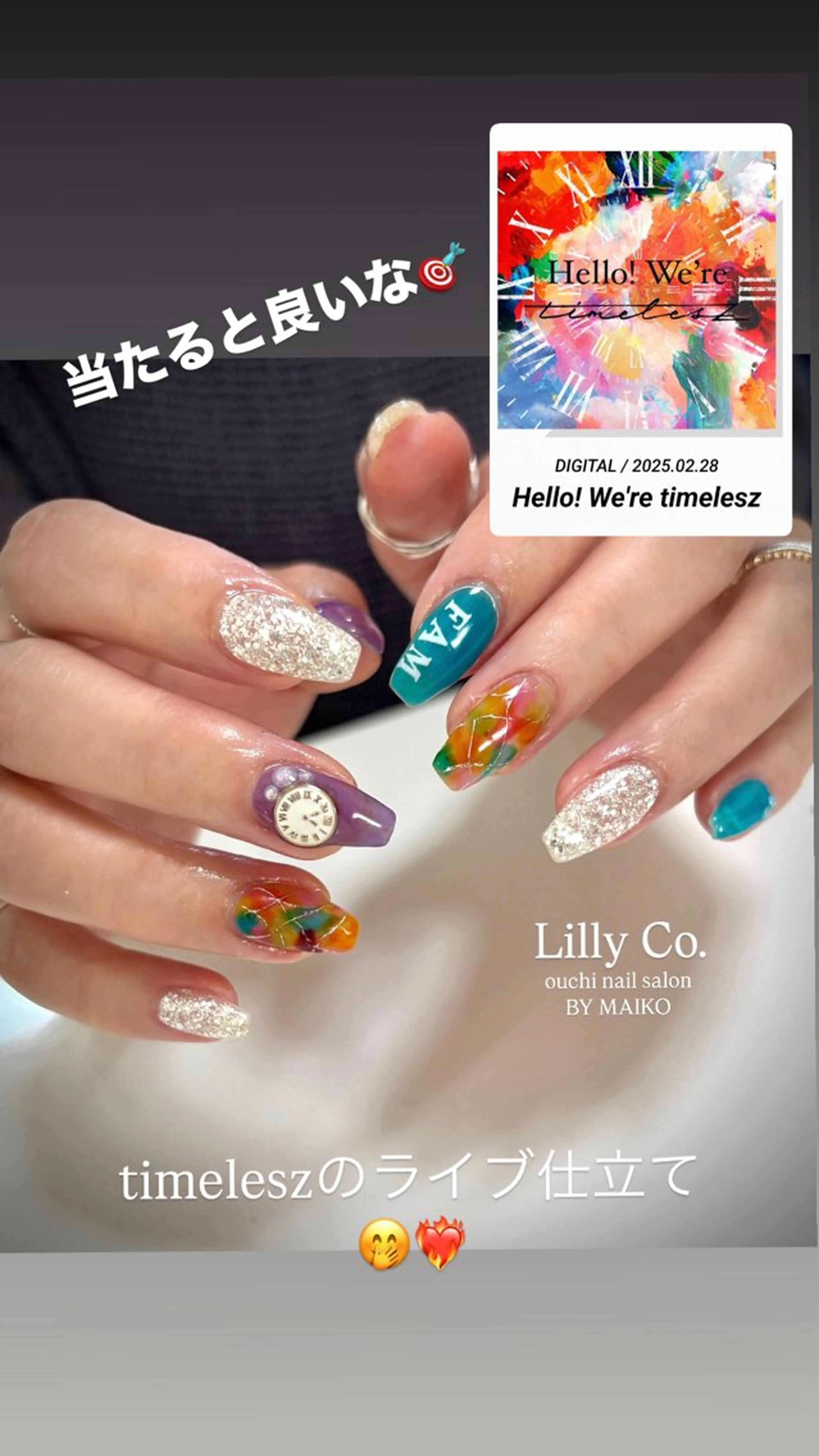 ネイル ハンドネイル ハンドケア Lilly Co.のネイルデザイン