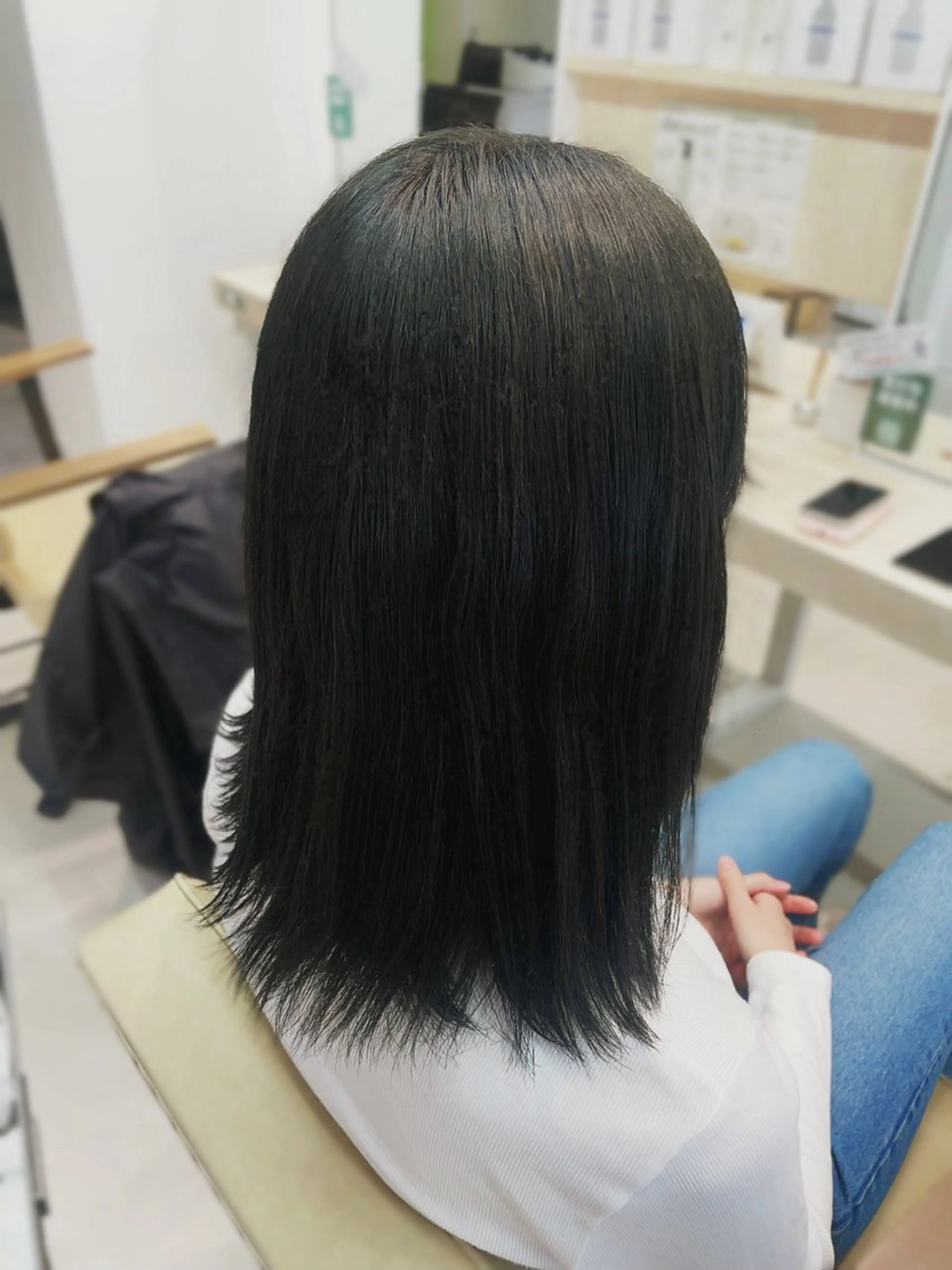 ミディアム ヘアカラー かずや🍀/髪質改善 /艶髪カラー/眉毛のヘアスタイル