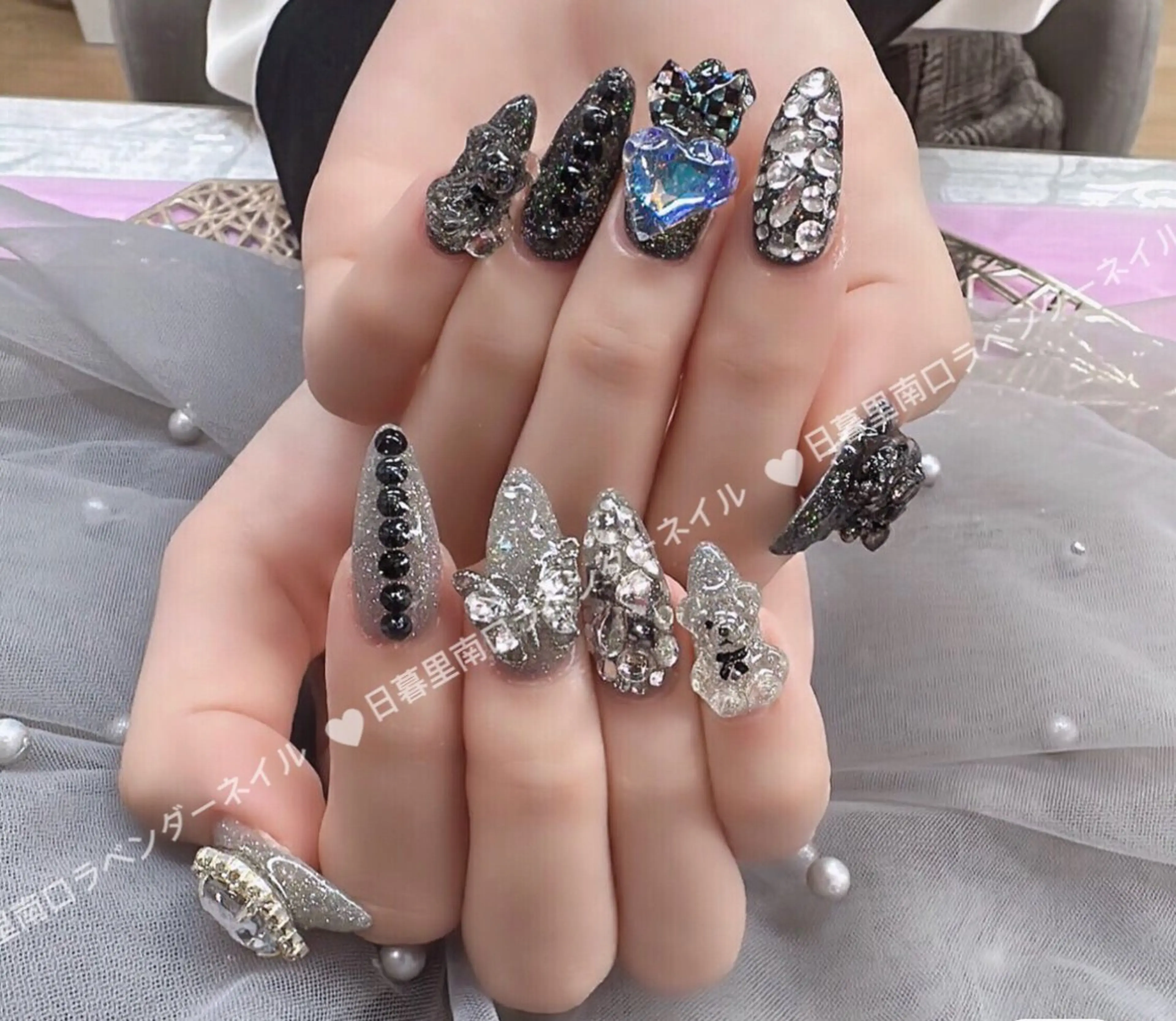 ネイル ラベンダー💖日暮里 ルル💖ネイルのネイルデザイン