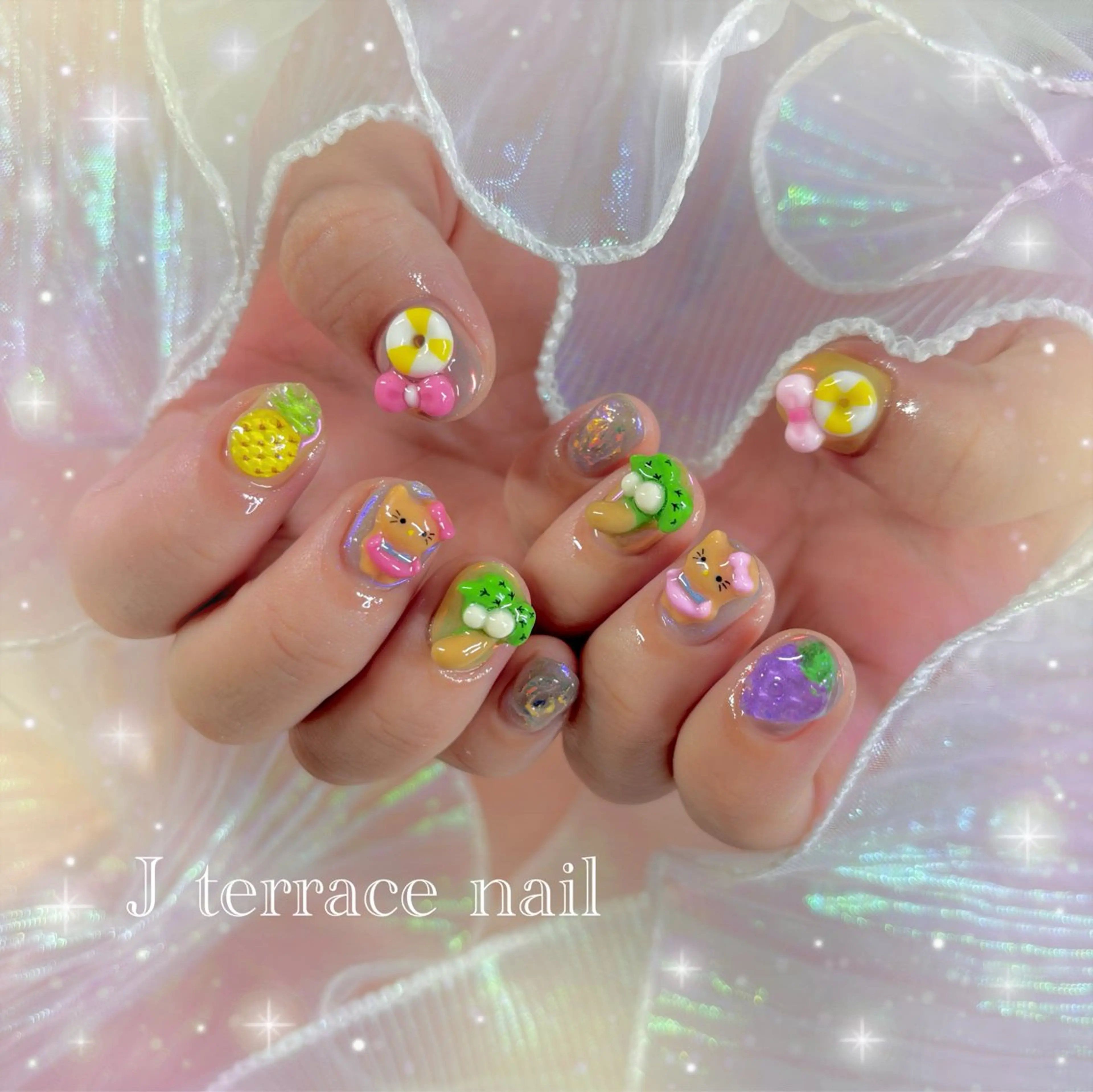 ネイル ジェルネイル J terrace Nailのネイルデザイン